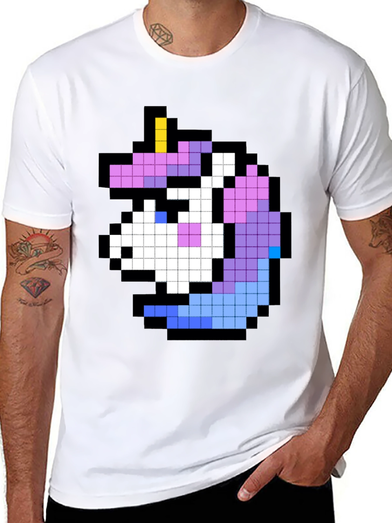 Pixel Unicorn T-Shirt