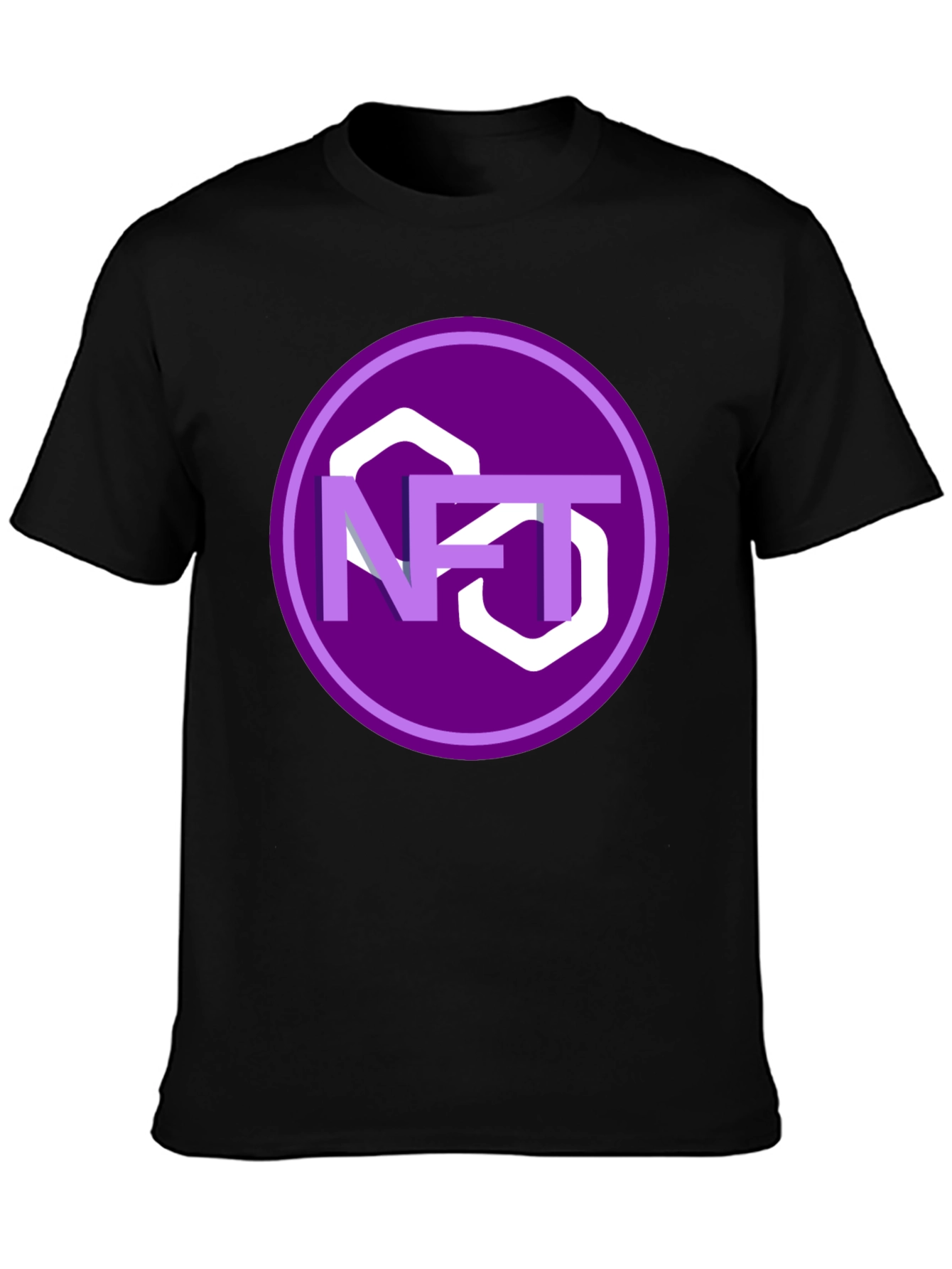 NFT Crypto Black T-Shirt
