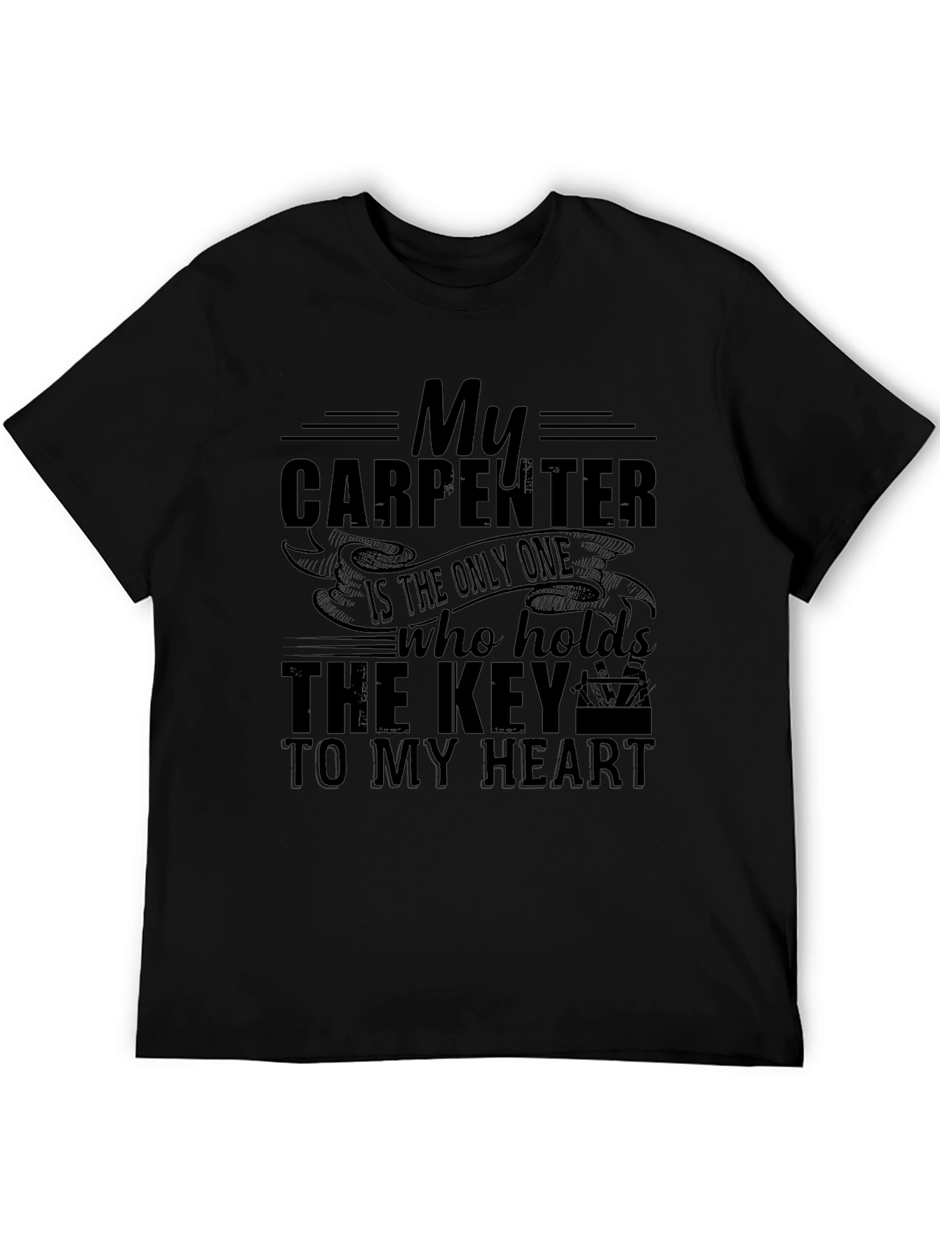 Carpenter Heart T-Shirt - Gift for Woodworkers