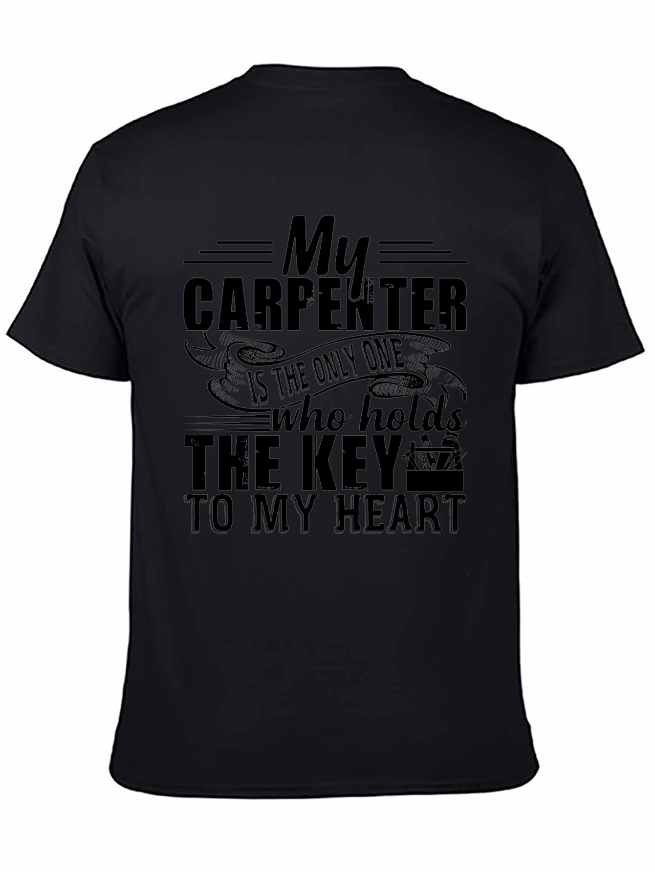 Carpenter Heart T-Shirt - Gift for Woodworkers