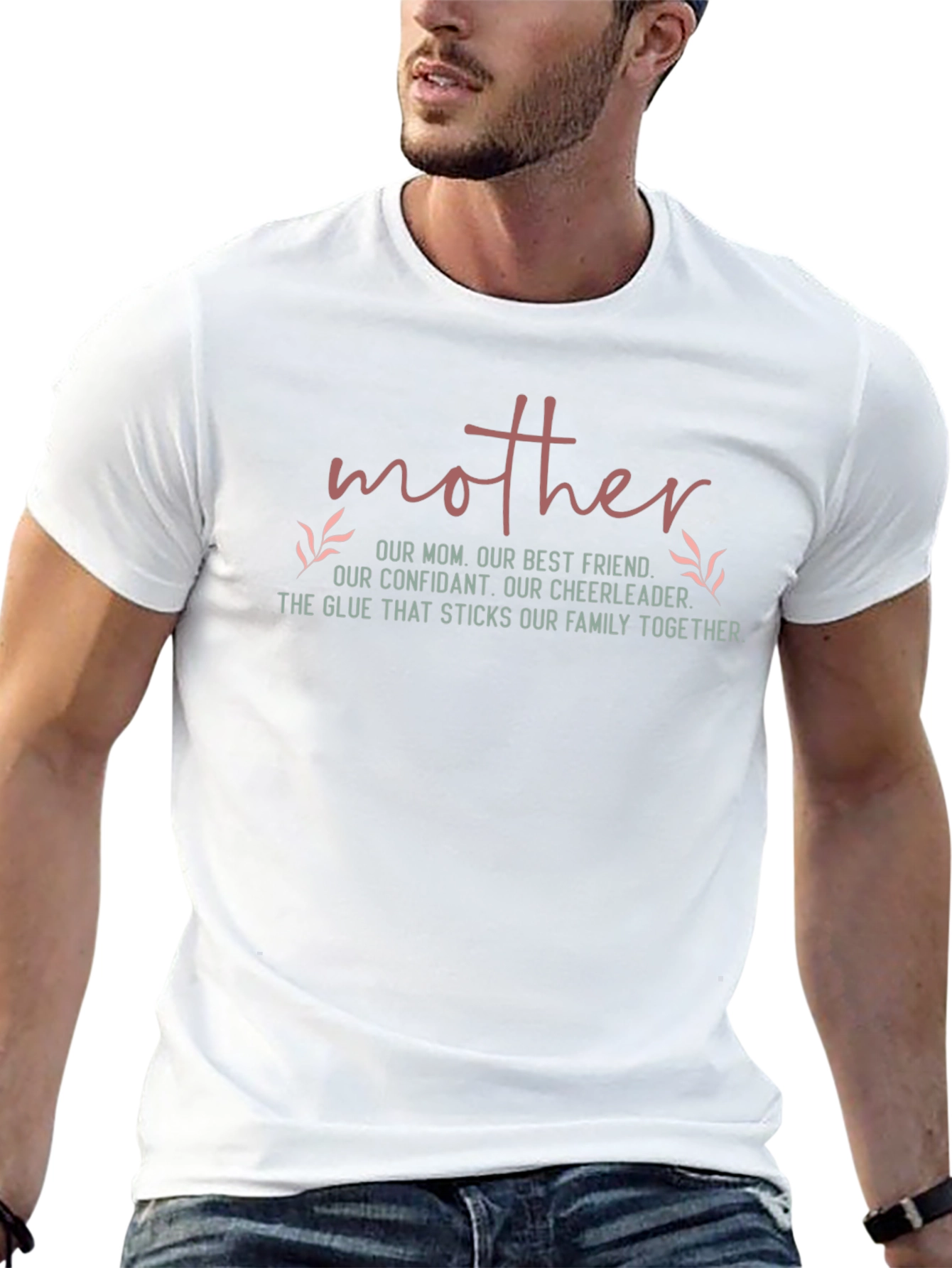 Mother Best Friend Graphic T-Shirt