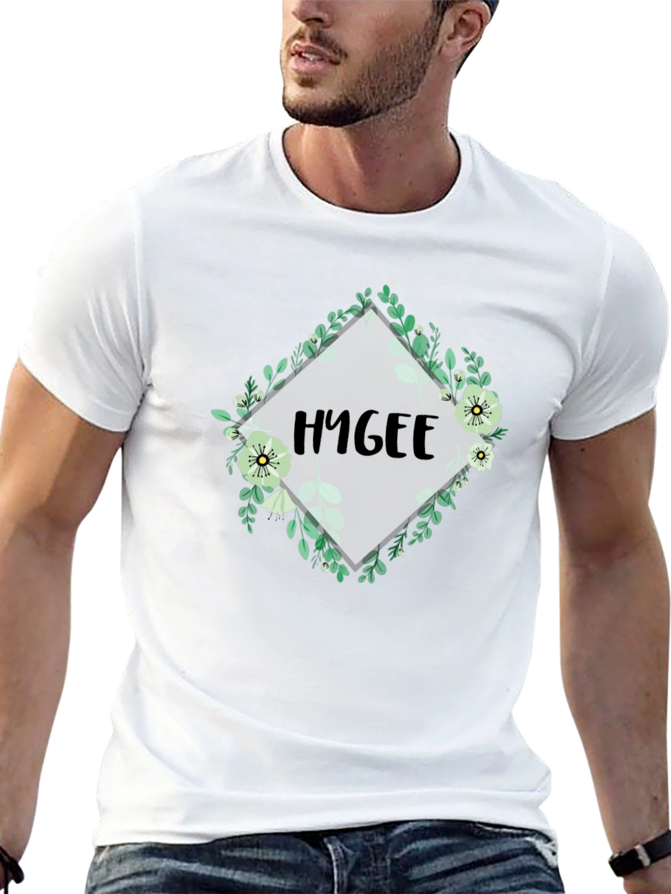Hyggee Floral Graphic T-Shirt
