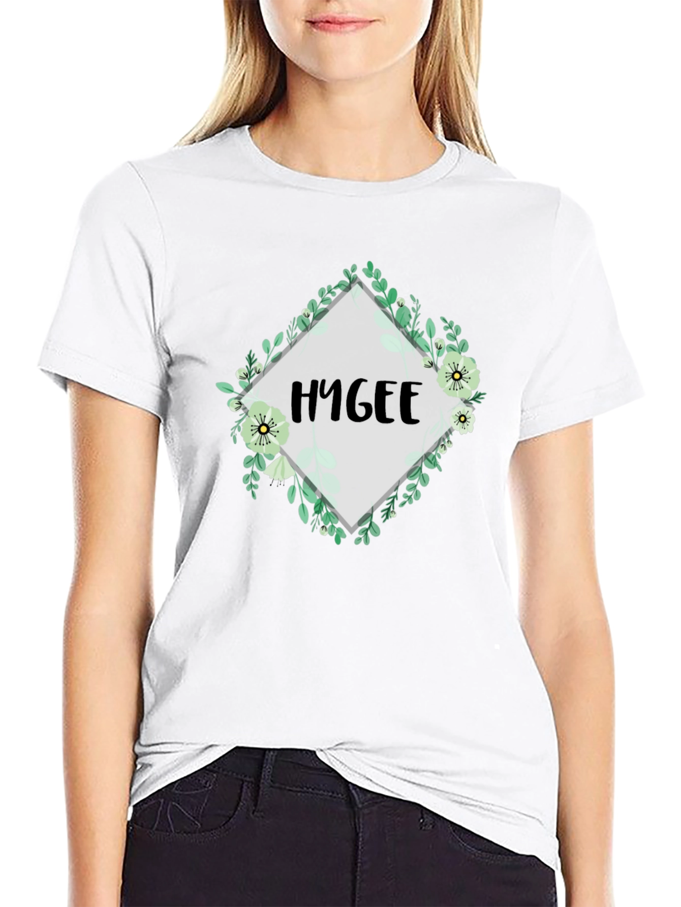 Hyggee Floral Graphic T-Shirt