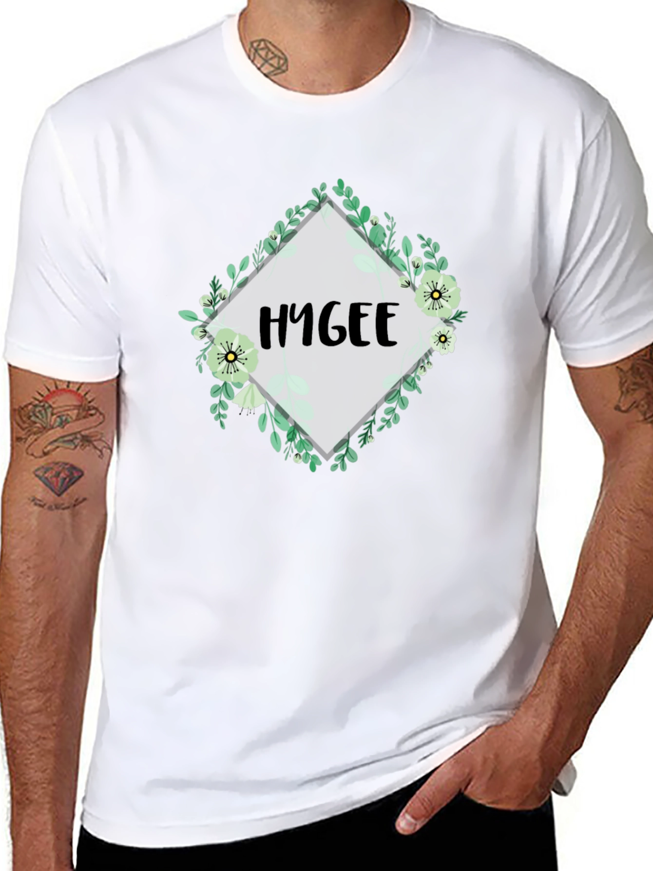 Hyggee Floral Graphic T-Shirt