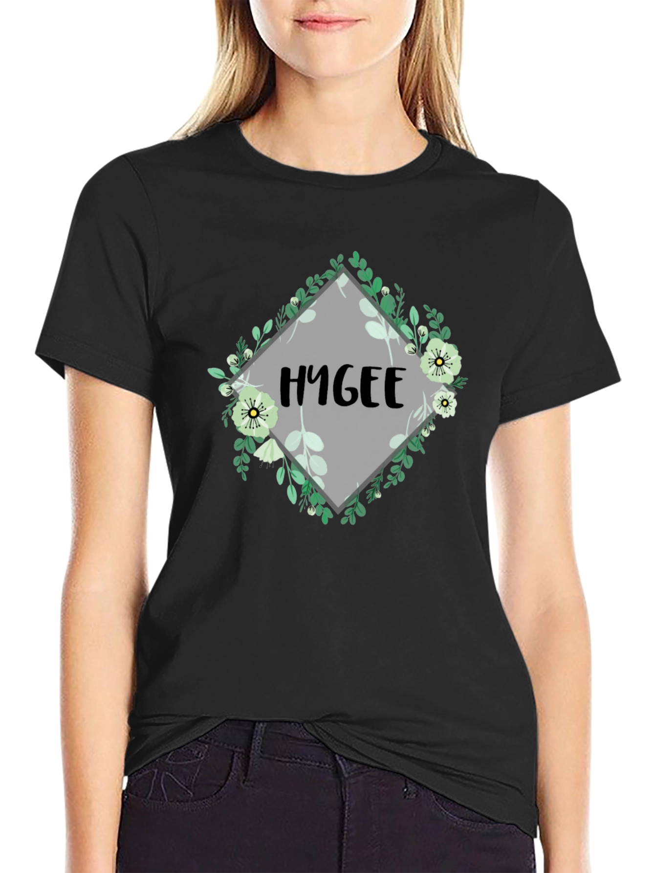 Hyggee Floral Graphic T-Shirt