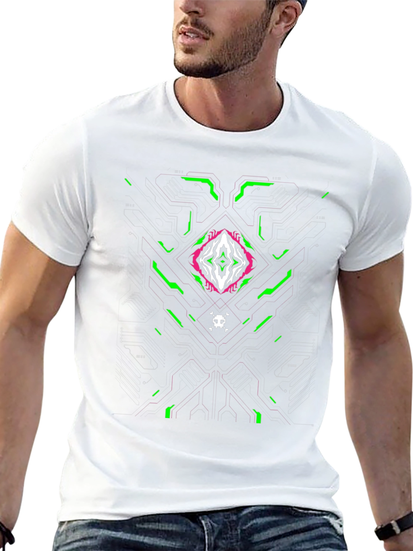 Cyberpunk Style Graphic Tee