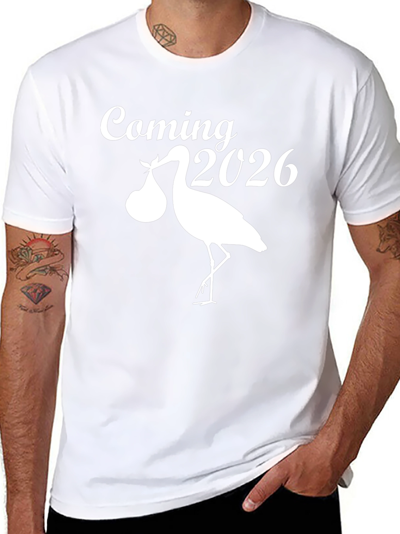 Coming 2026 Pregnancy Announcement T-Shirt