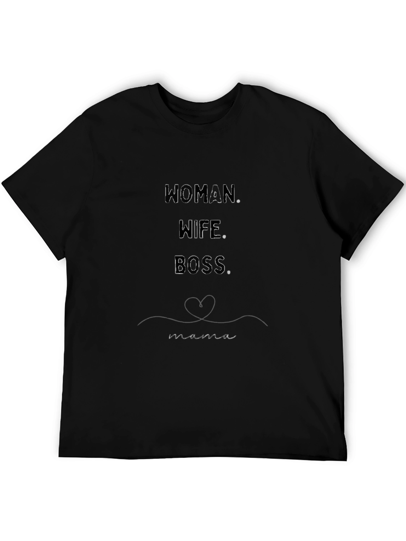 Woman Wife Boss Mama T-Shirt