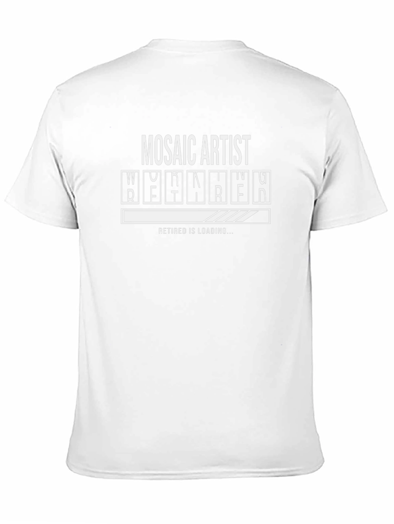 Mosaic Artist Retirement Loading T-Shirt