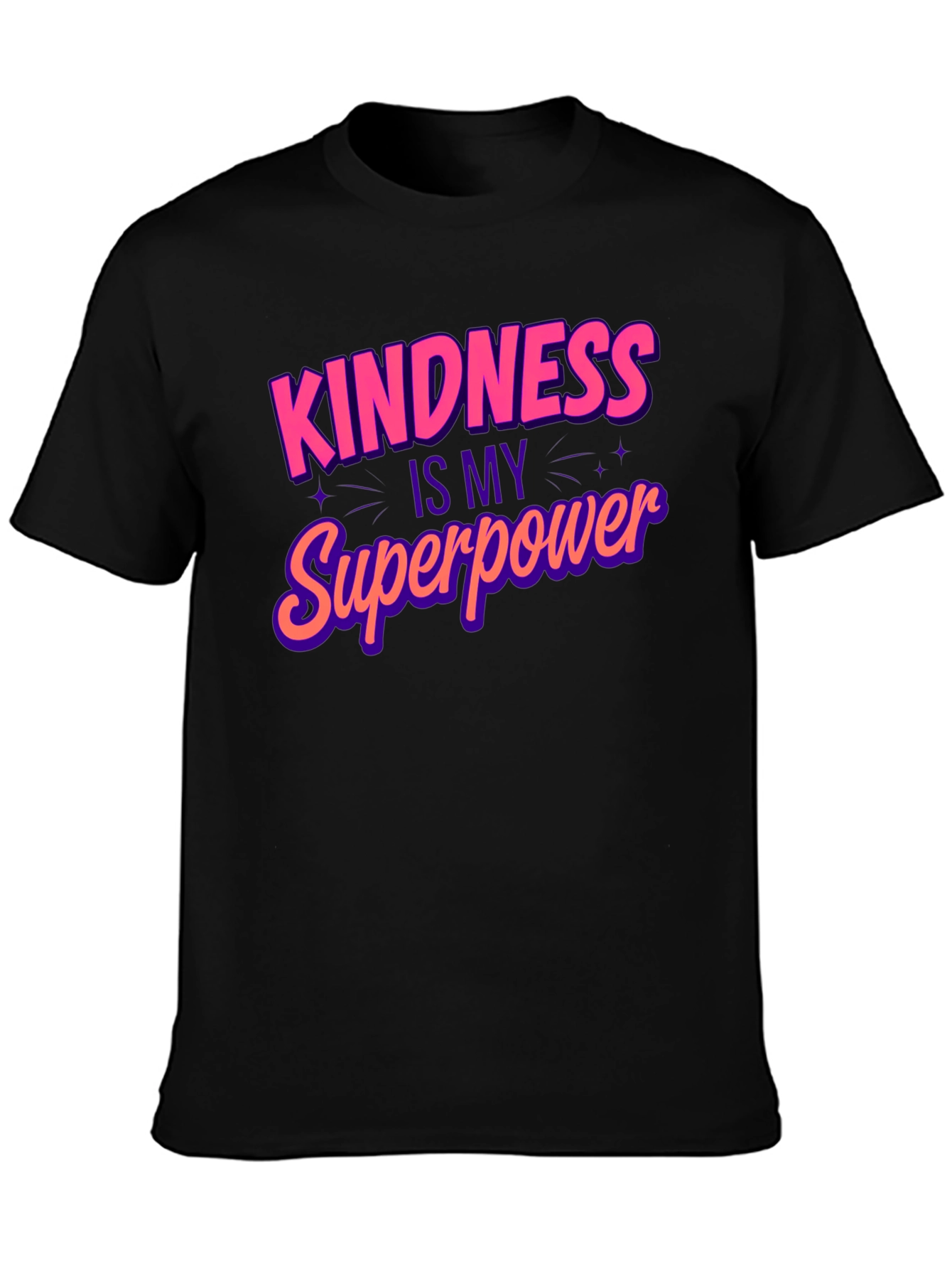 Kindness Is My Superpower T-Shirt - Black