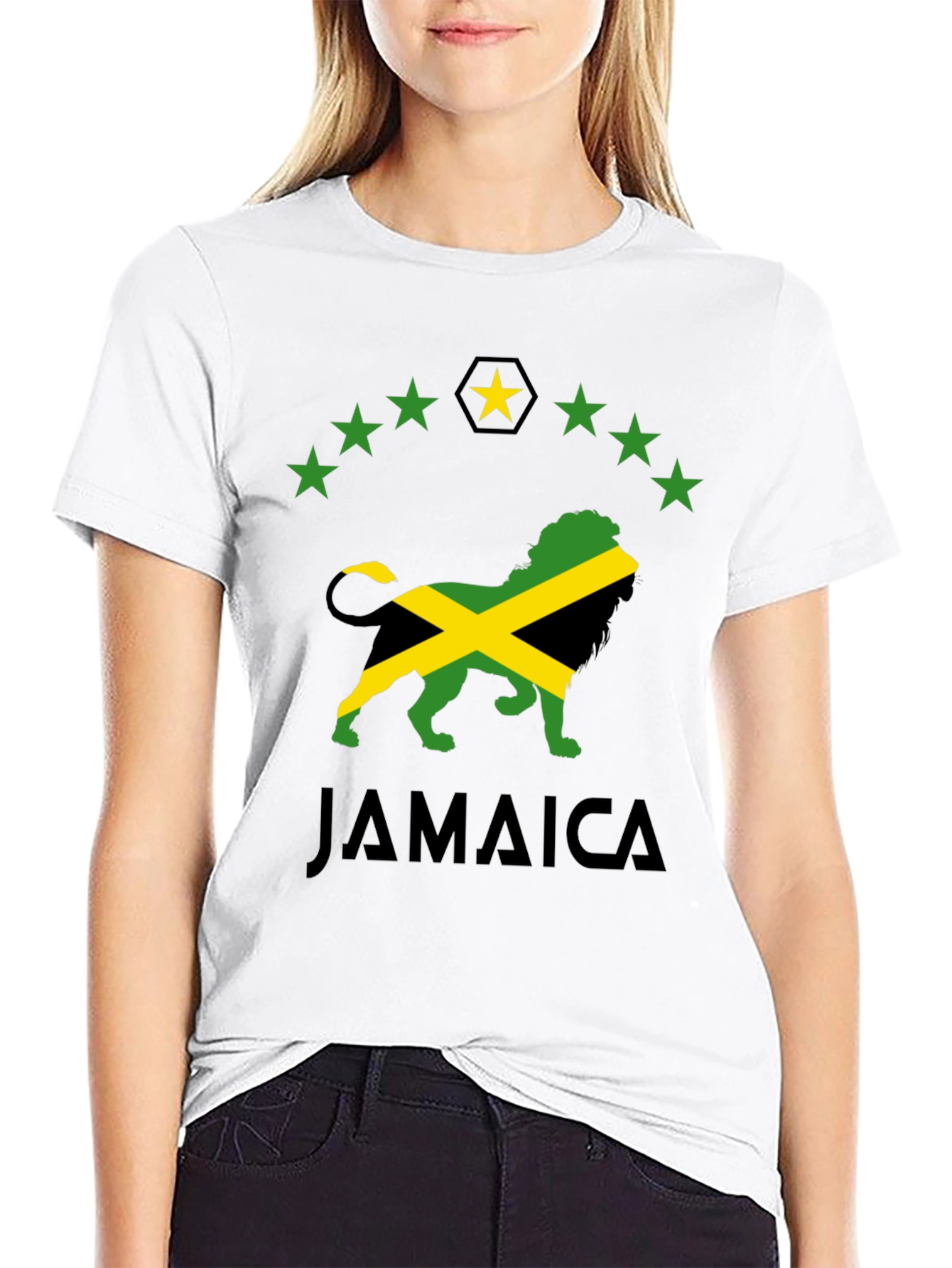 Jamaica Lion T-Shirt - Rasta Pride