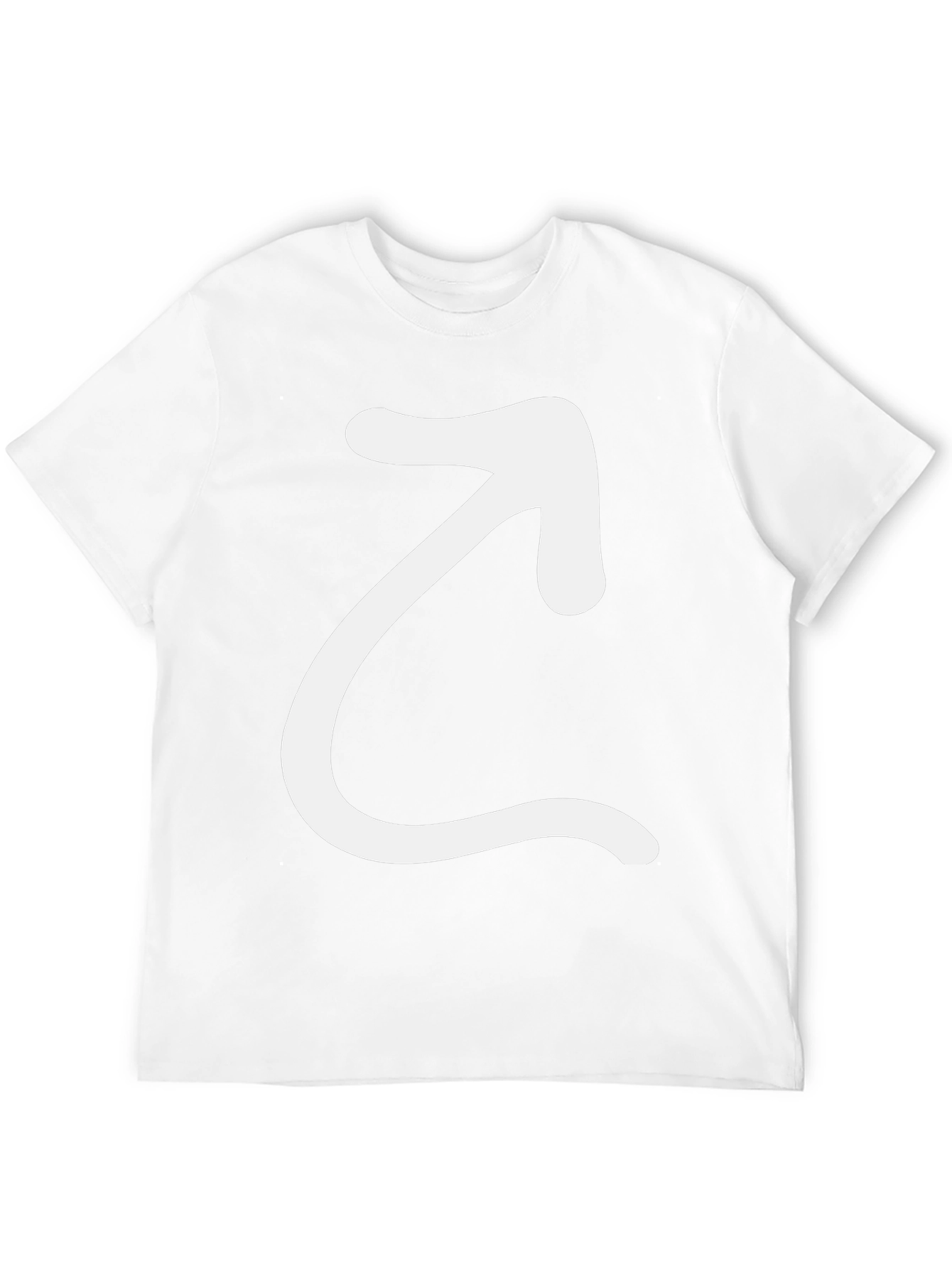 Arrow Graphic Black T-Shirt - Modern Casual Tee