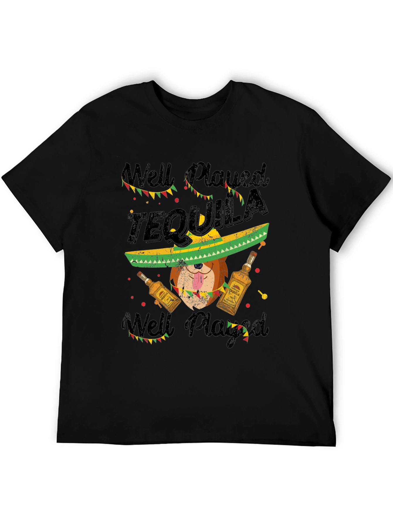 Well Played Tequila Novelty Graphic T-Shirt