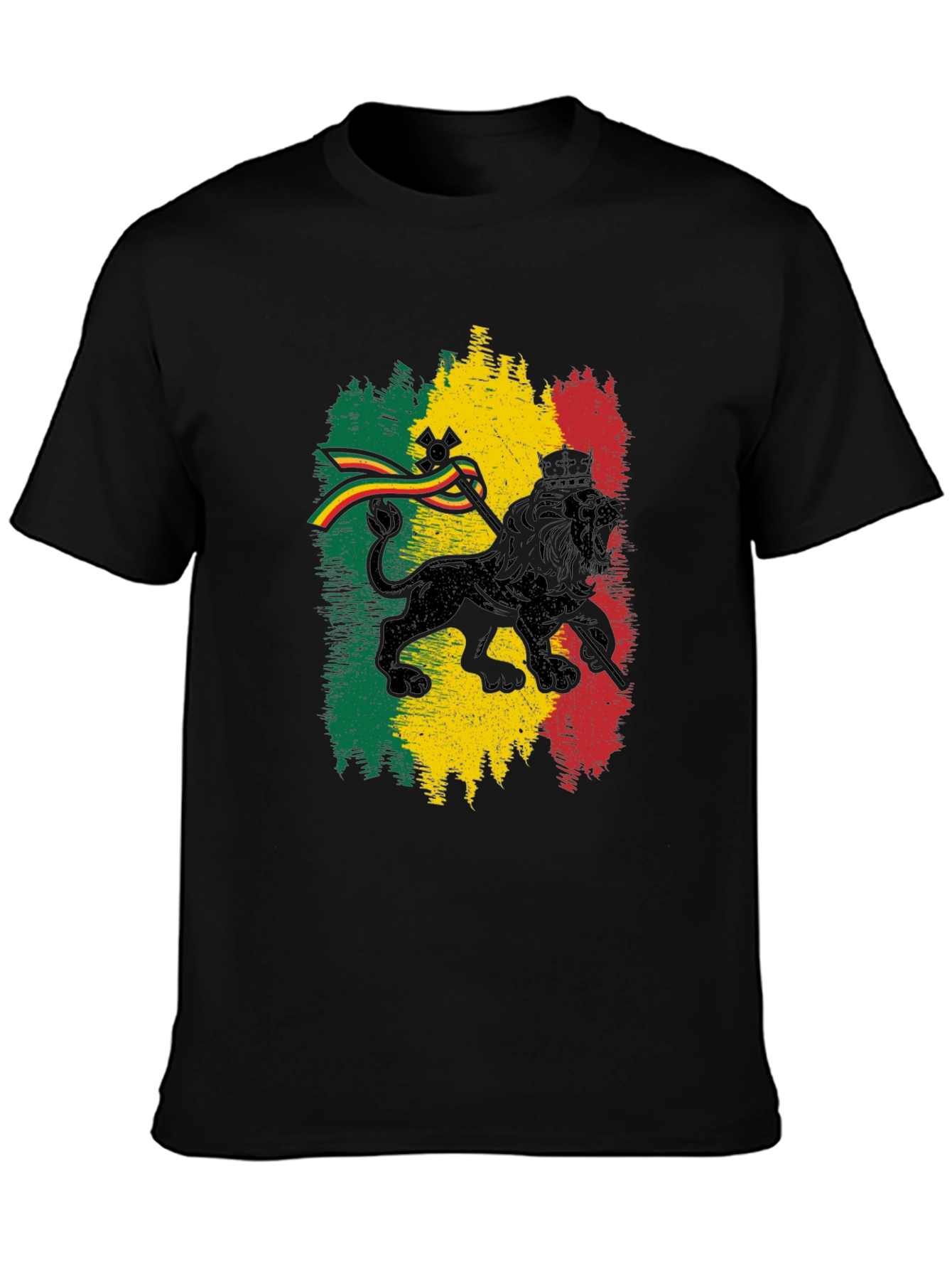 Rasta Lion T-Shirt - Reggae Inspired Tee
