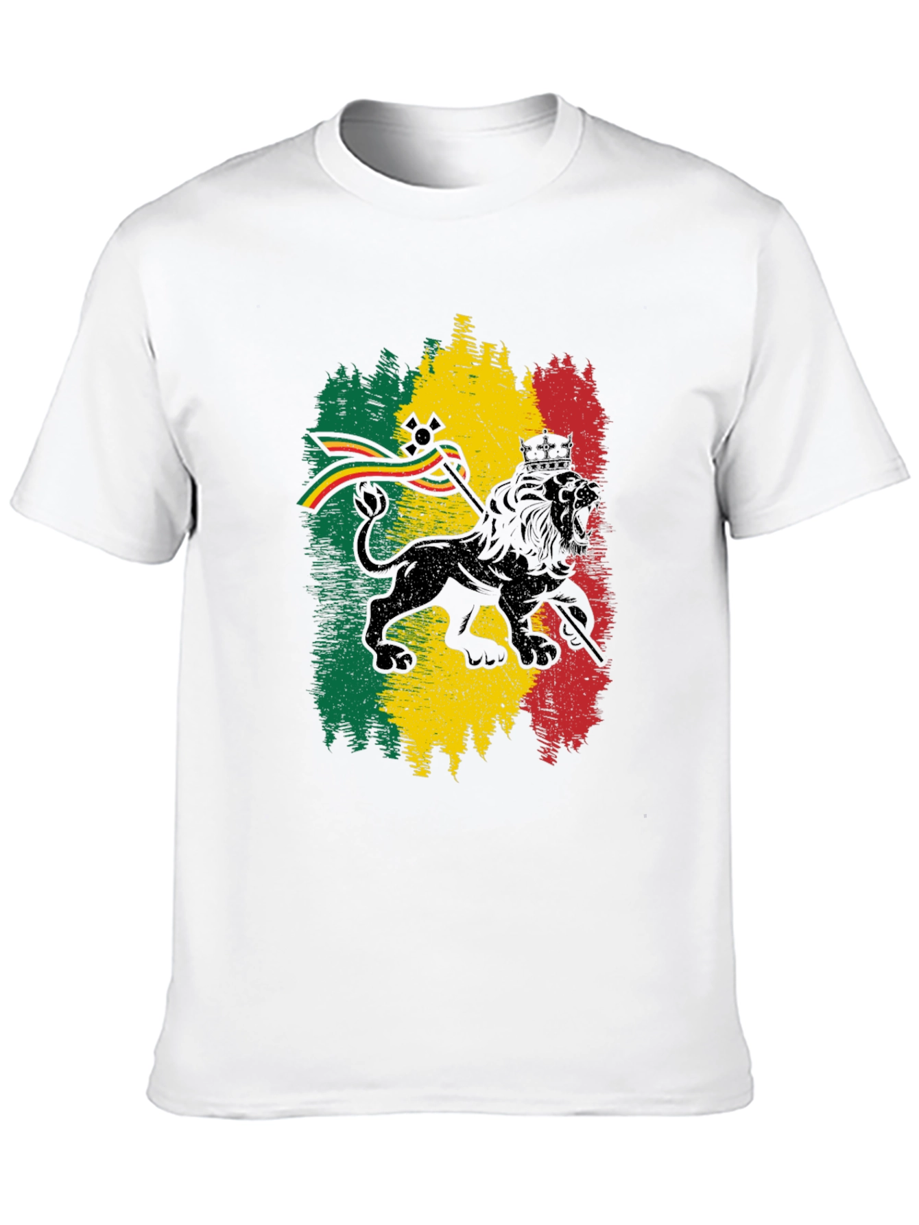 Rasta Lion T-Shirt - Reggae Inspired Tee