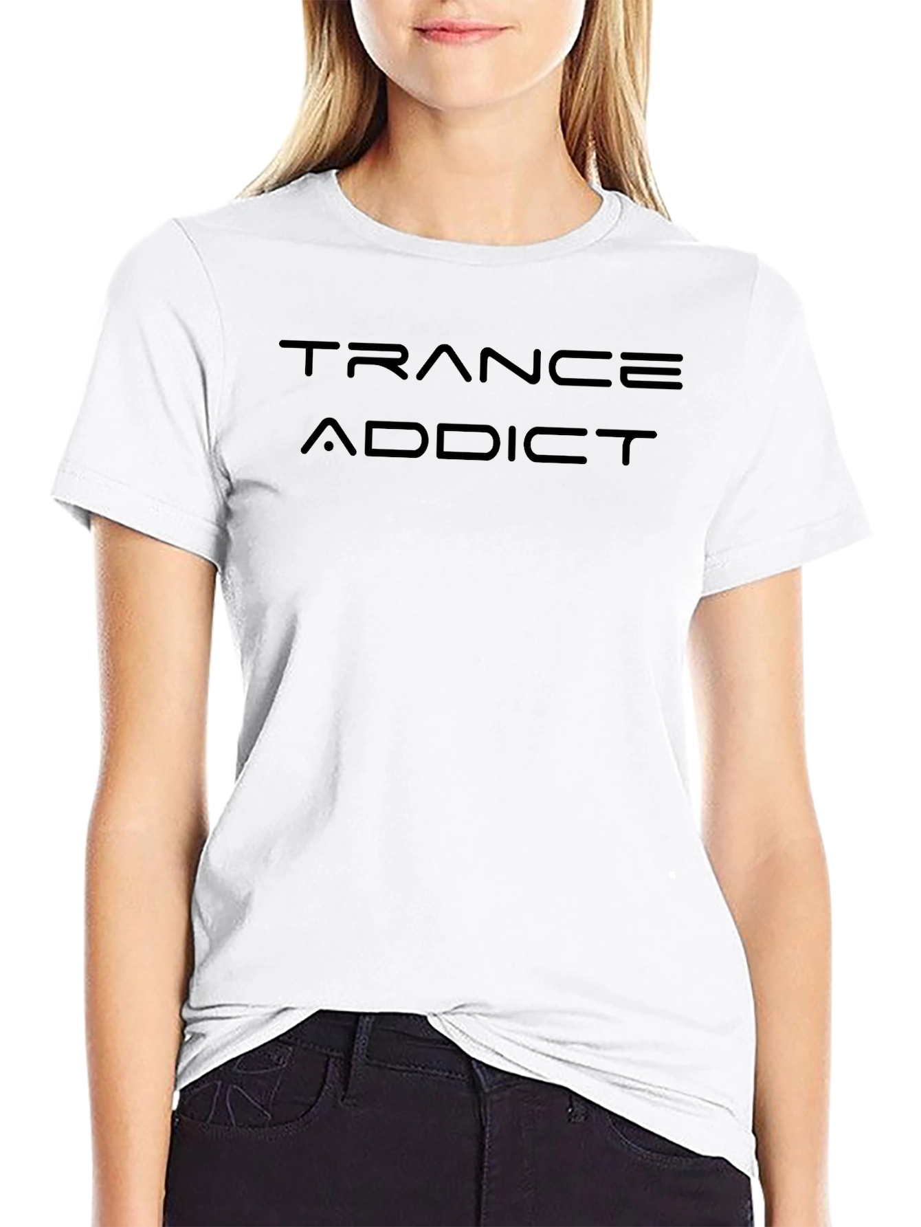 Trance Addict Black T-Shirt - Modern Music Apparel