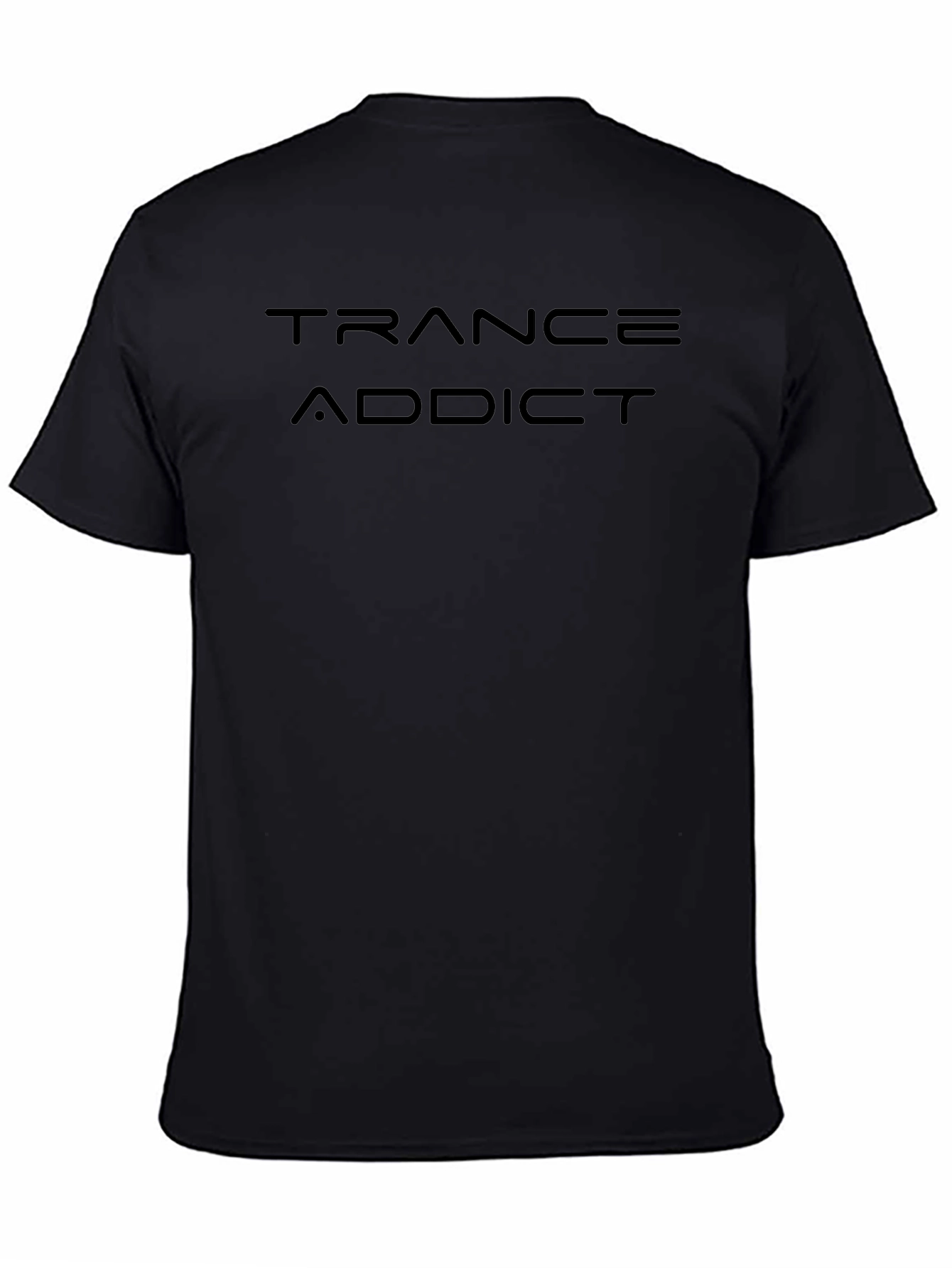 Trance Addict Black T-Shirt - Modern Music Apparel