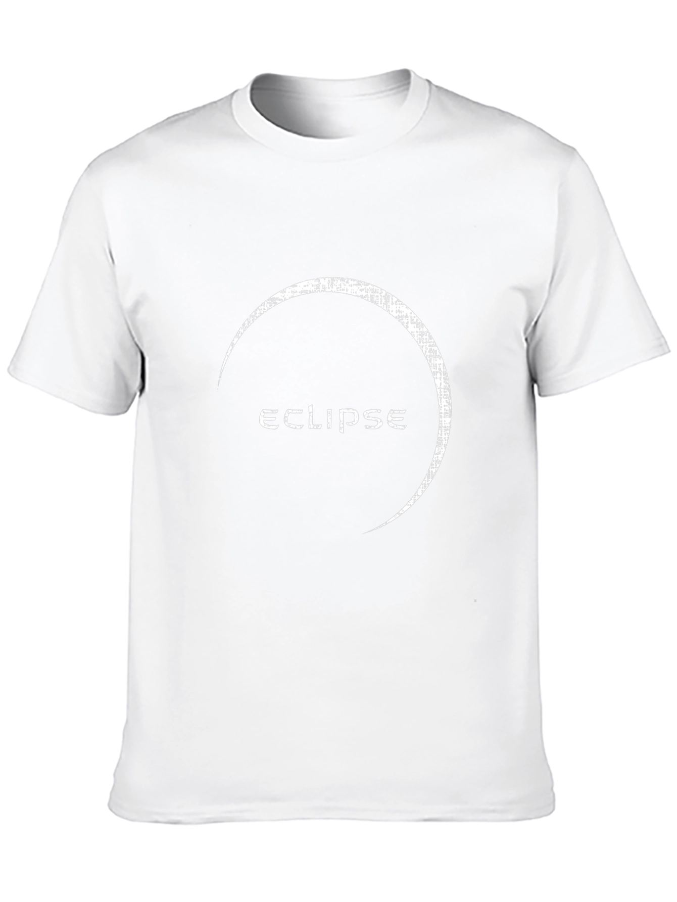 Eclipse Graphic Tee - Modern Black T-Shirt
