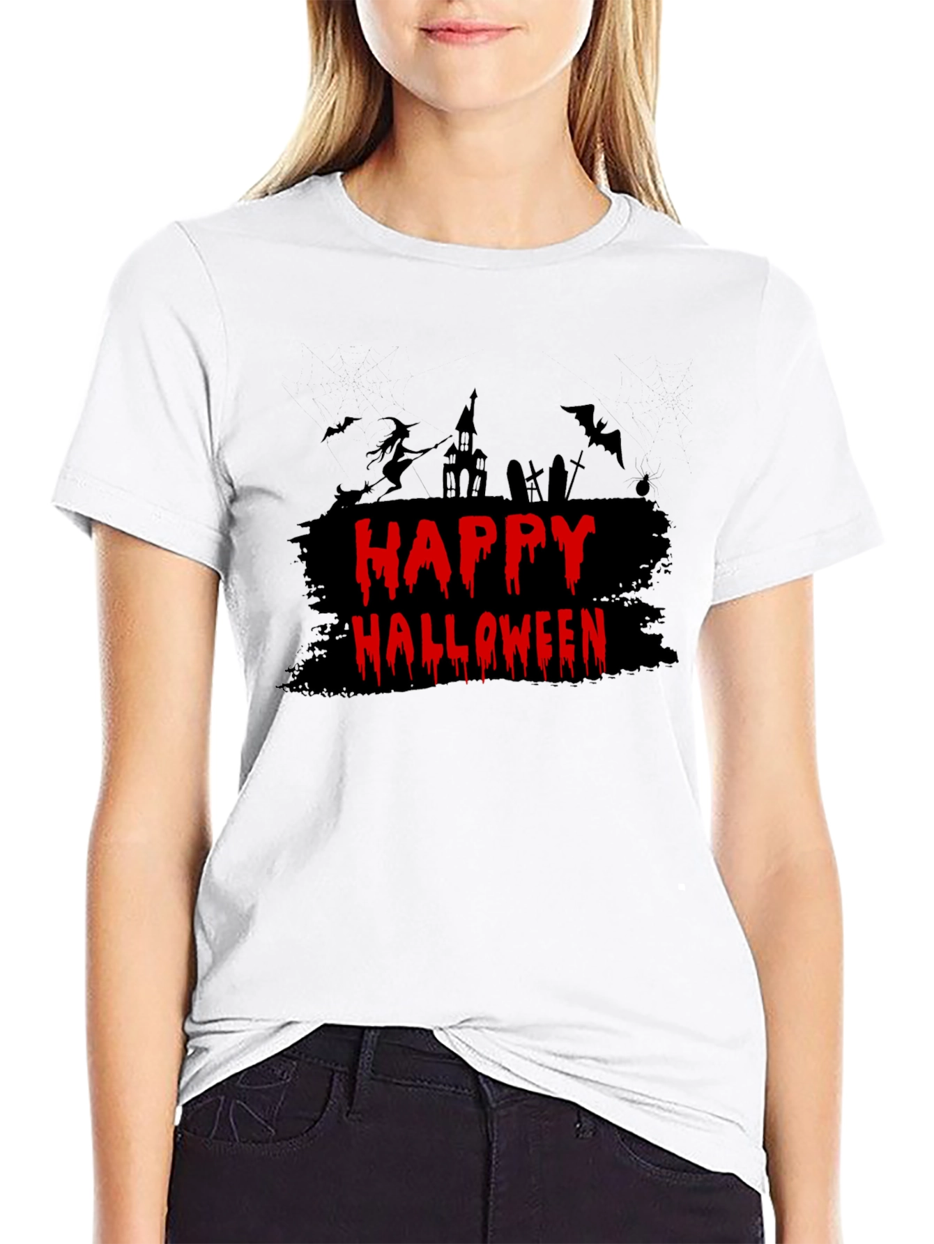 Happy Halloween Graphic T-Shirt