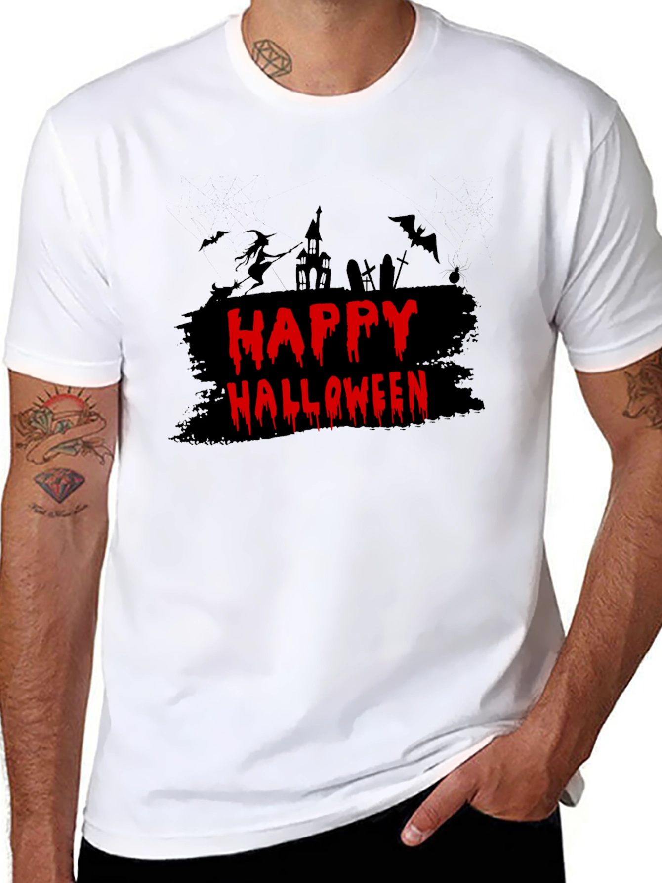 Happy Halloween Graphic T-Shirt