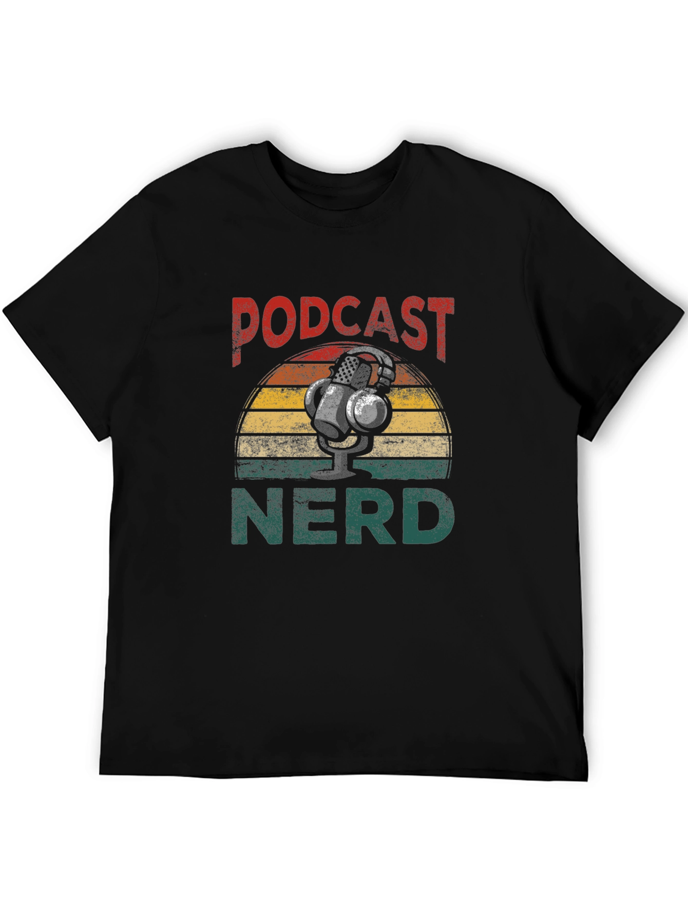 Podcast Nerd Graphic T-Shirt