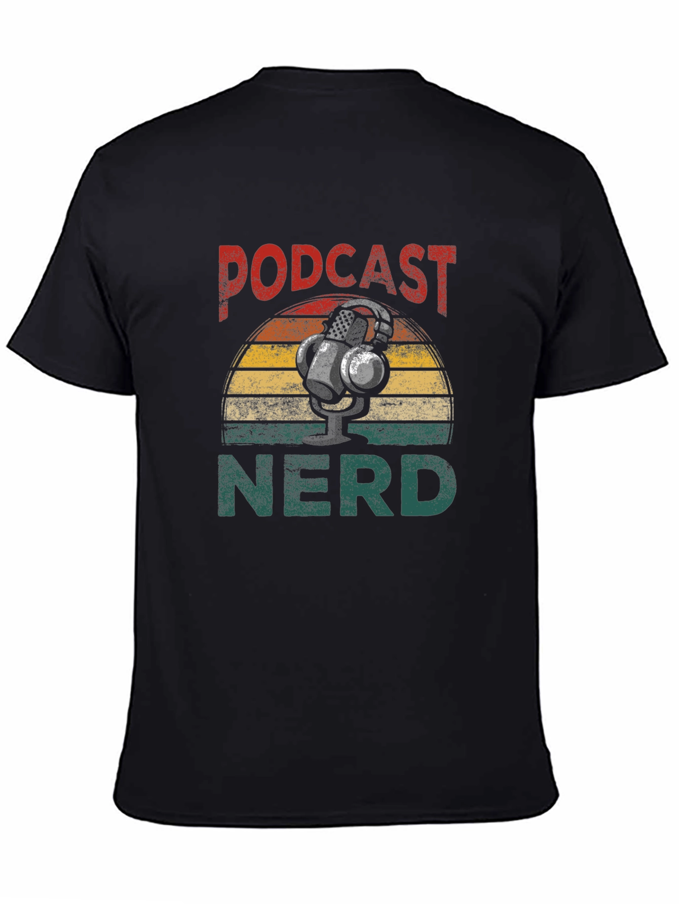 Podcast Nerd Graphic T-Shirt