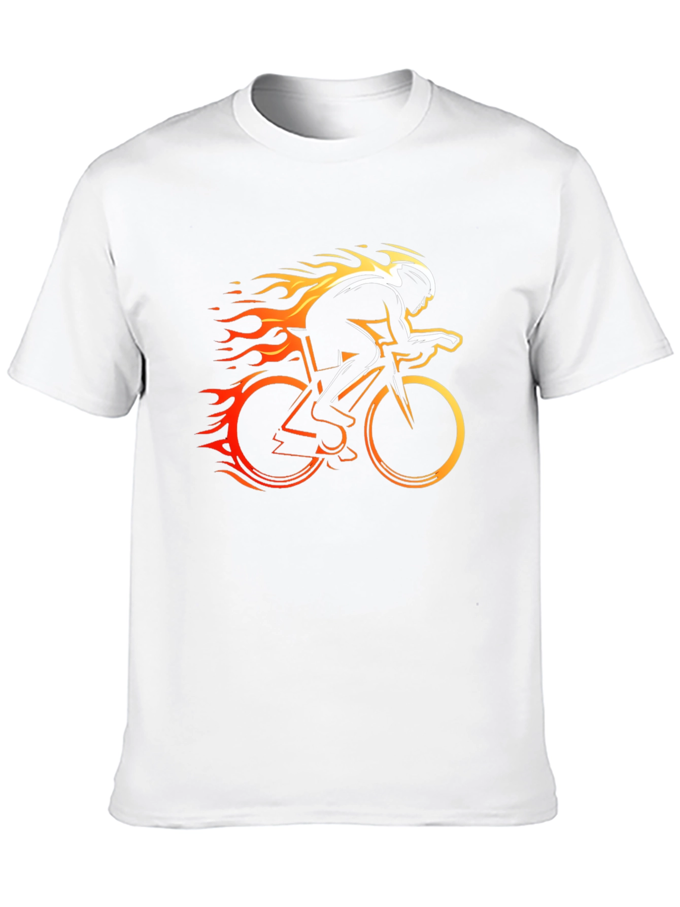 Burning Speed Cycling T-Shirt - Black