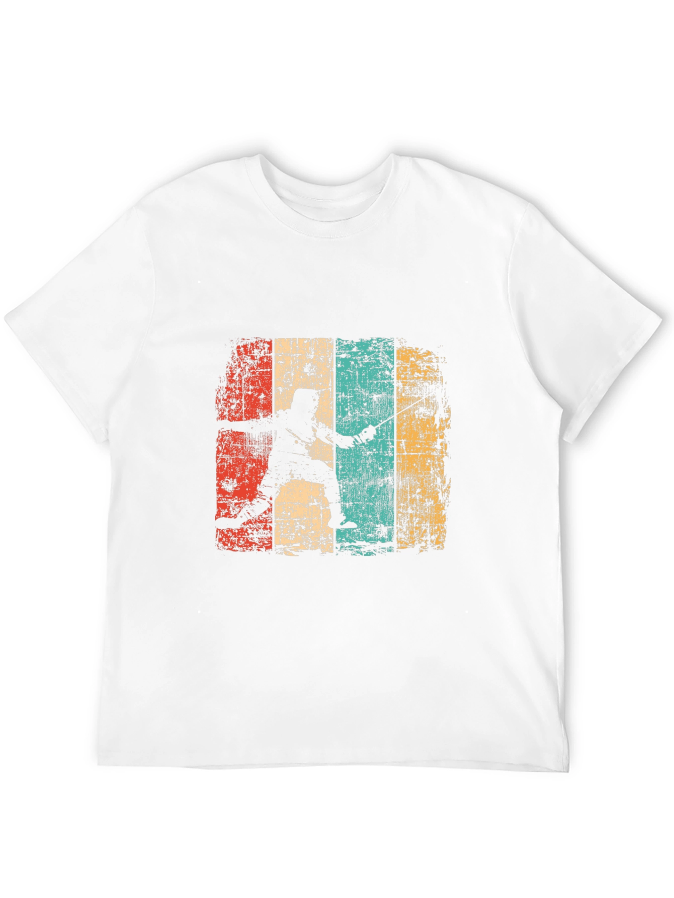 Retro Fencing Silhouette T-Shirt