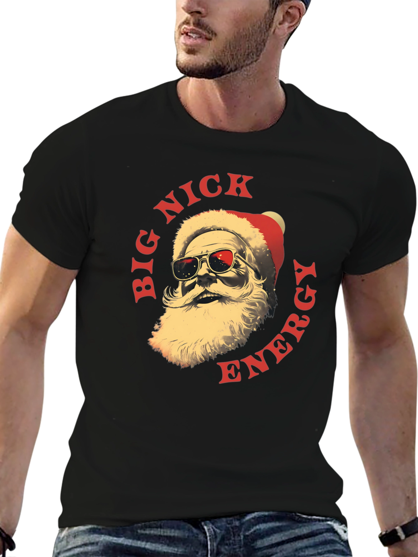 Big Nick Energy Santa Graphic Tee