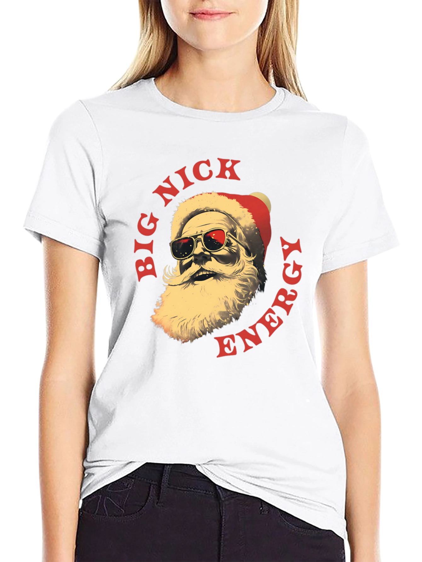 Big Nick Energy Santa Graphic Tee