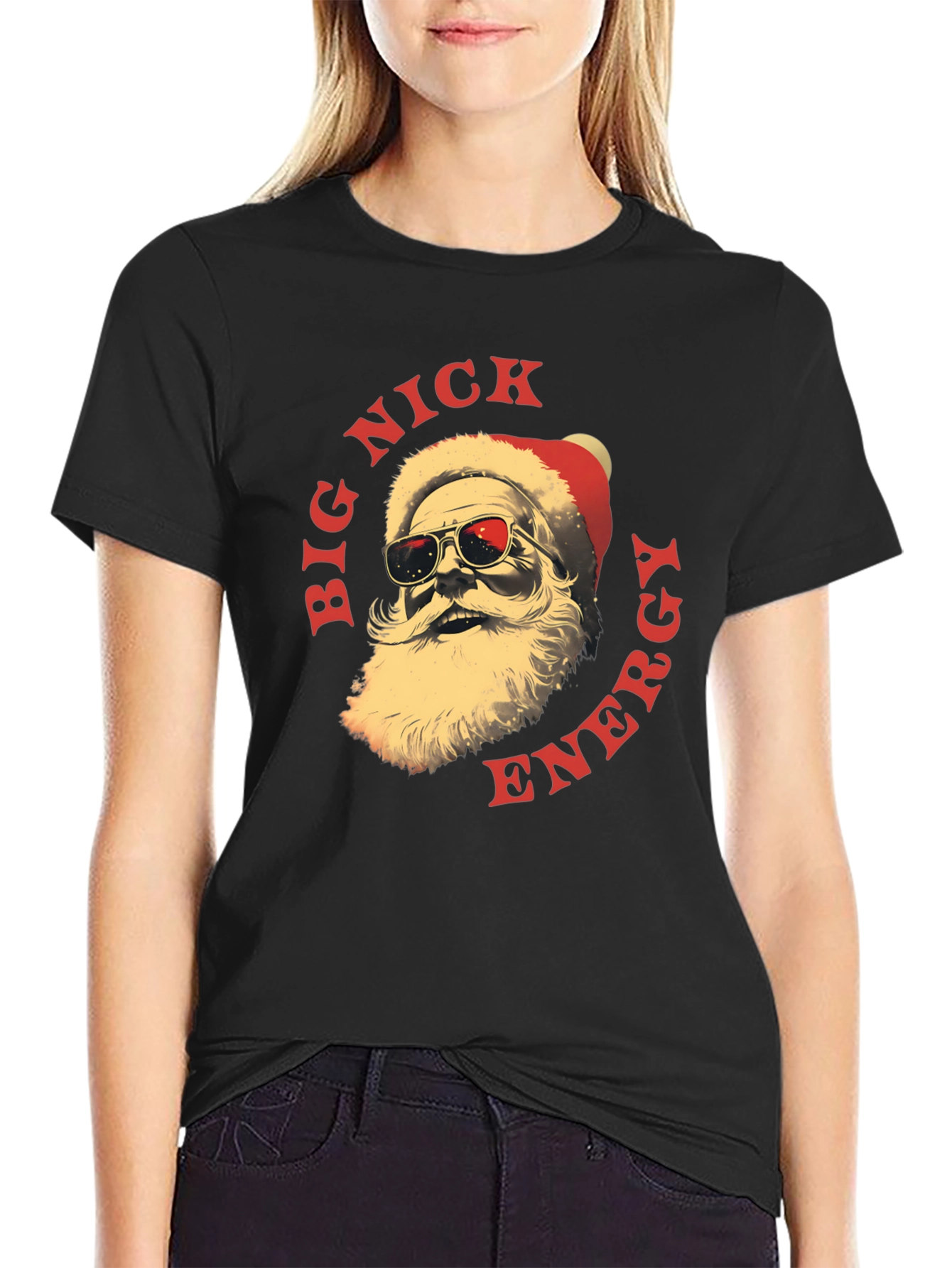 Big Nick Energy Santa Graphic Tee