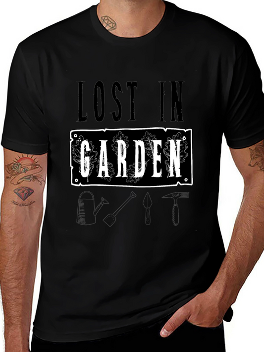 Lost In Garden T-Shirt - Gardening Lover Tee