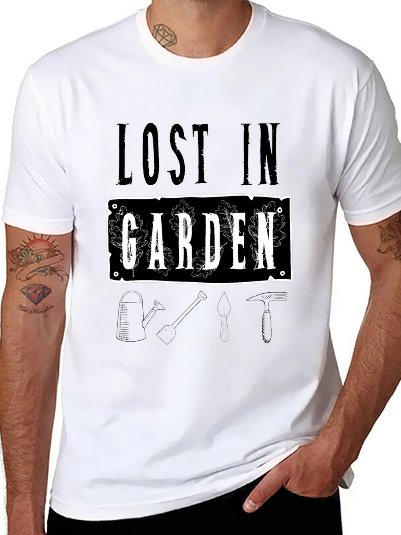 Lost In Garden T-Shirt - Gardening Lover Tee