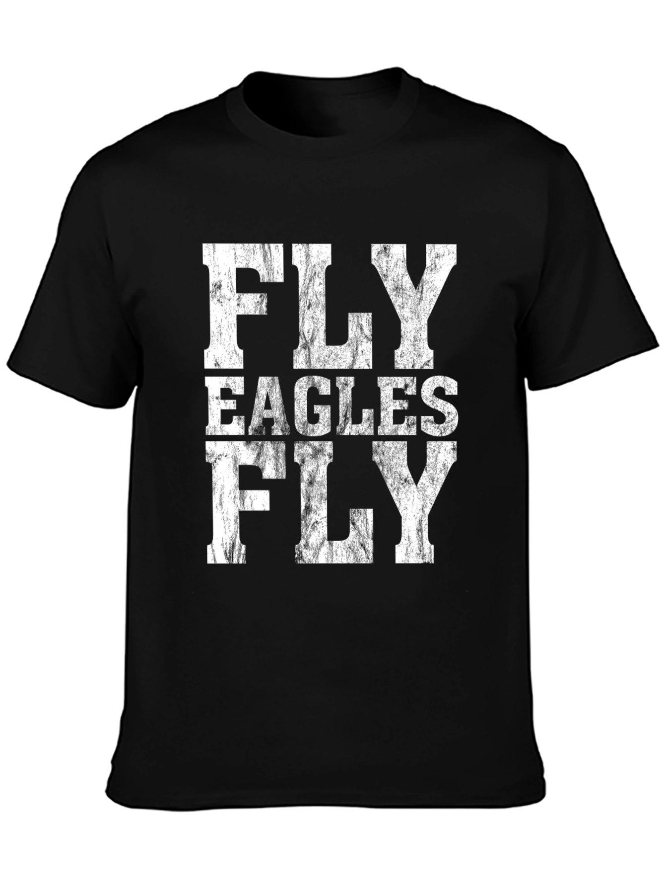 Fly Eagles Fly Black T-Shirt