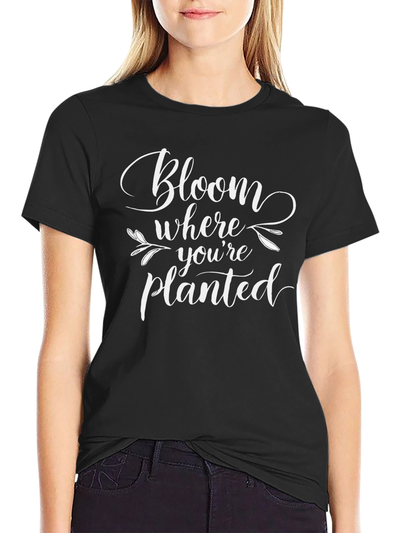 Bloom Where Youre Planted Graphic Tee