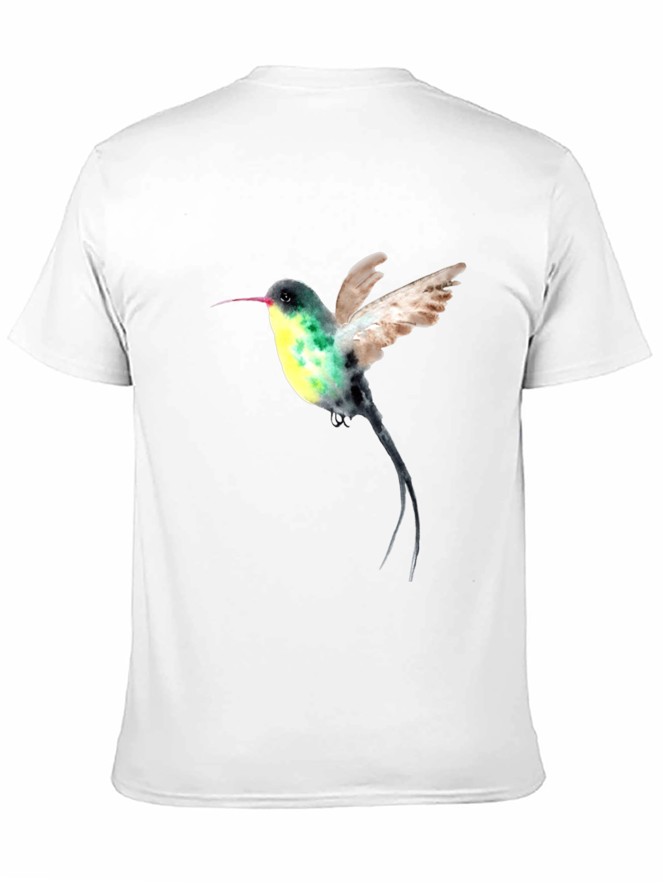 Hummingbird Graphic Black T-Shirt