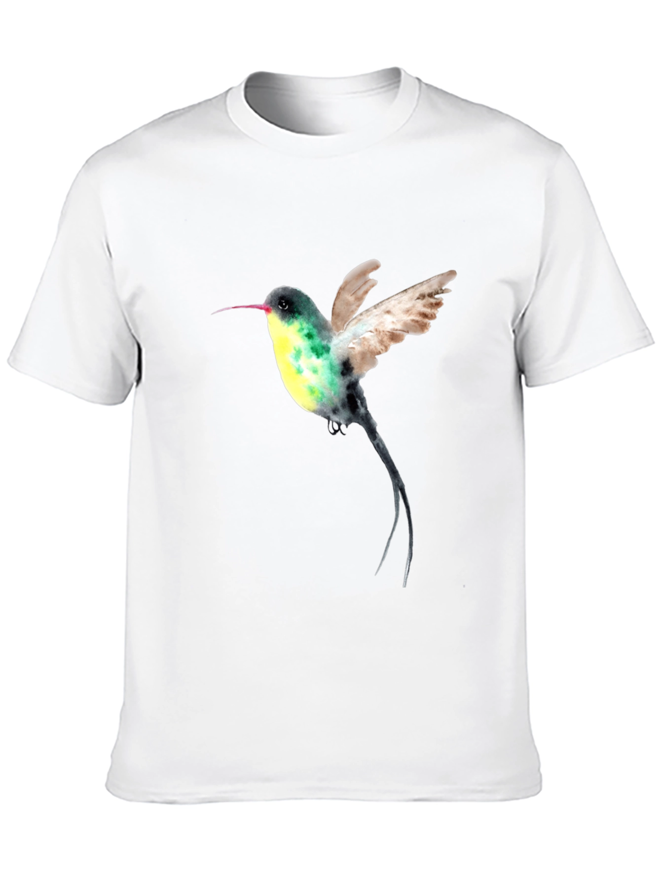 Hummingbird Graphic Black T-Shirt