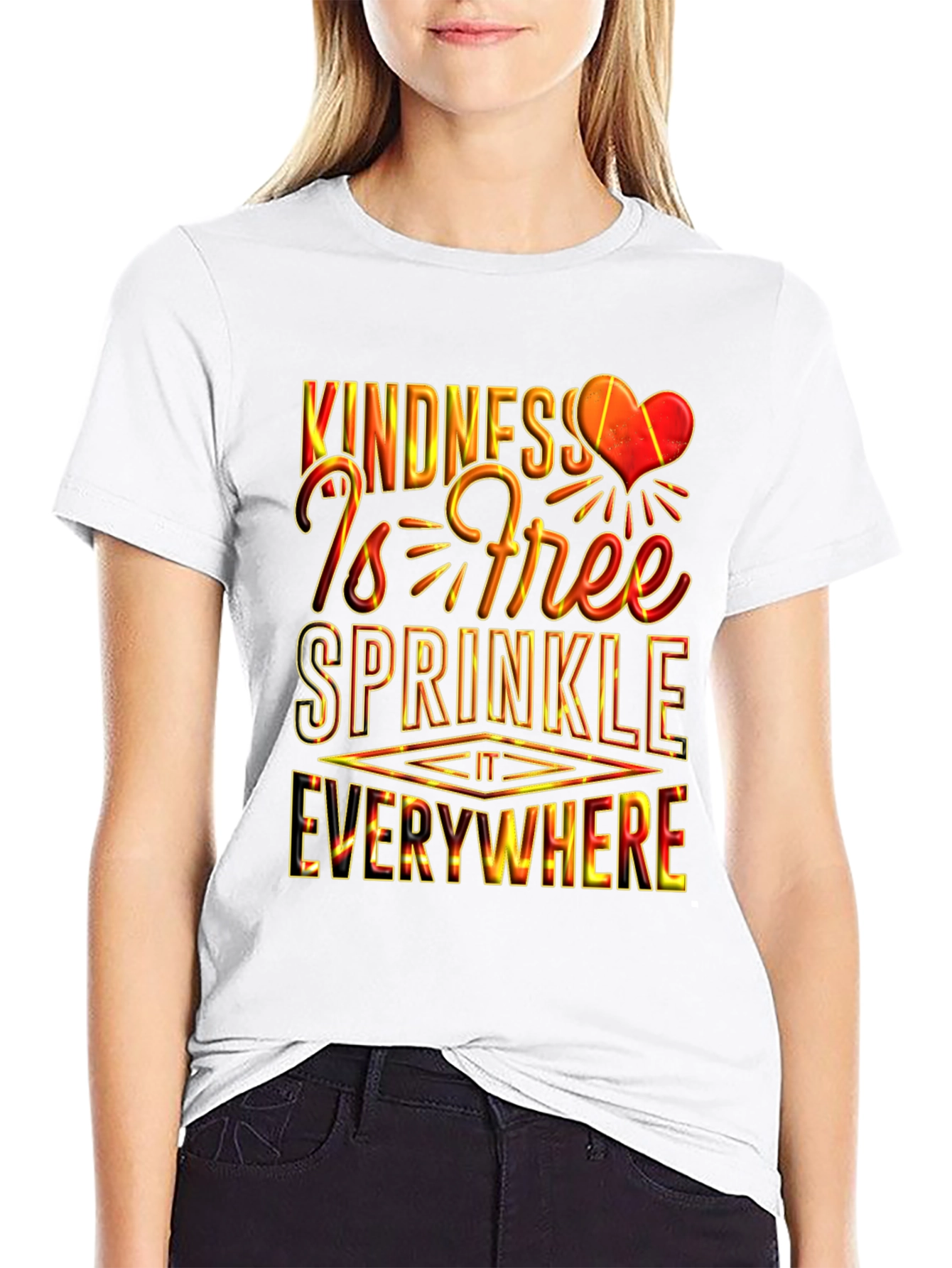 Kindness is Free Graphic T-Shirt