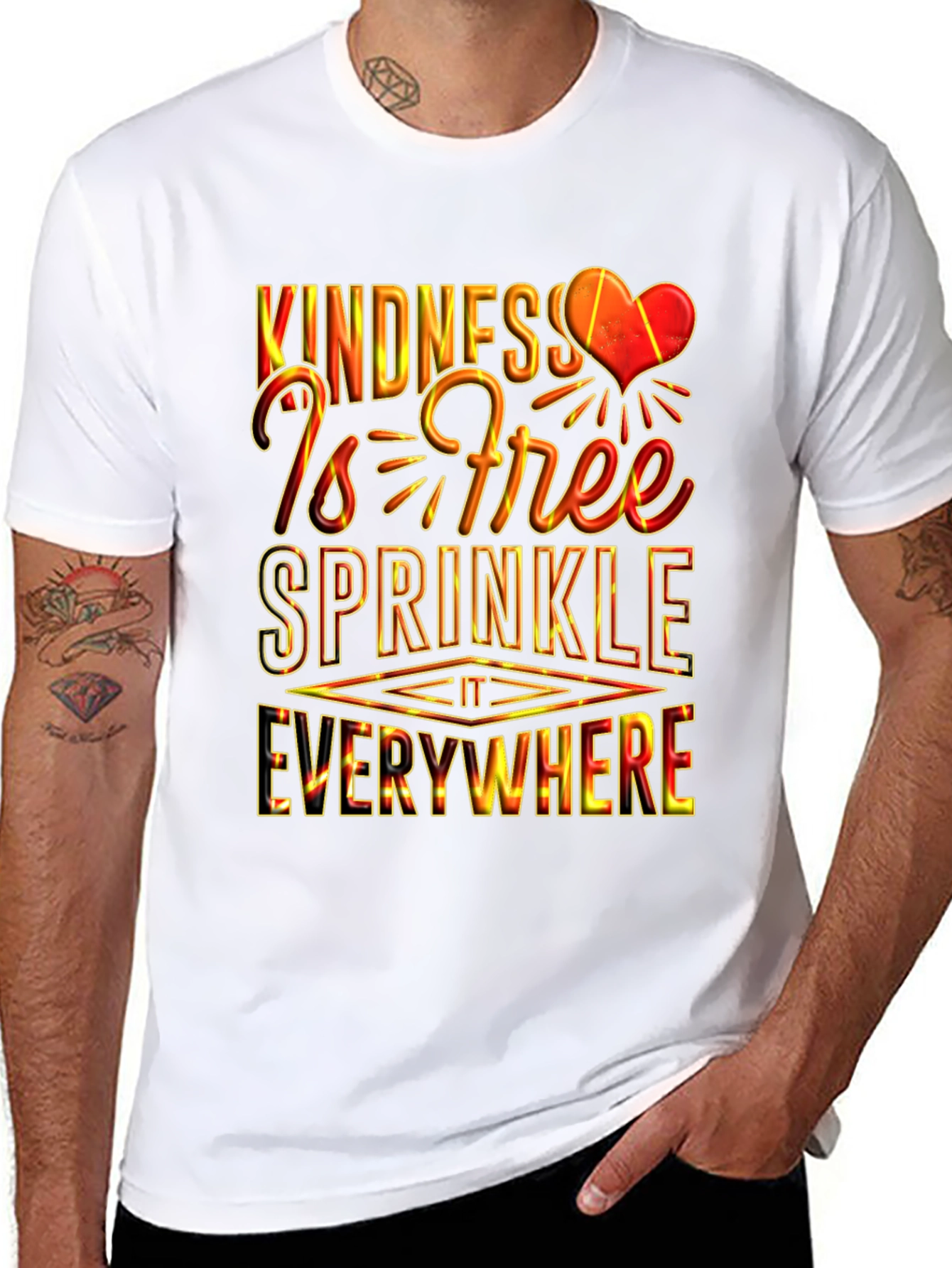 Kindness is Free Graphic T-Shirt