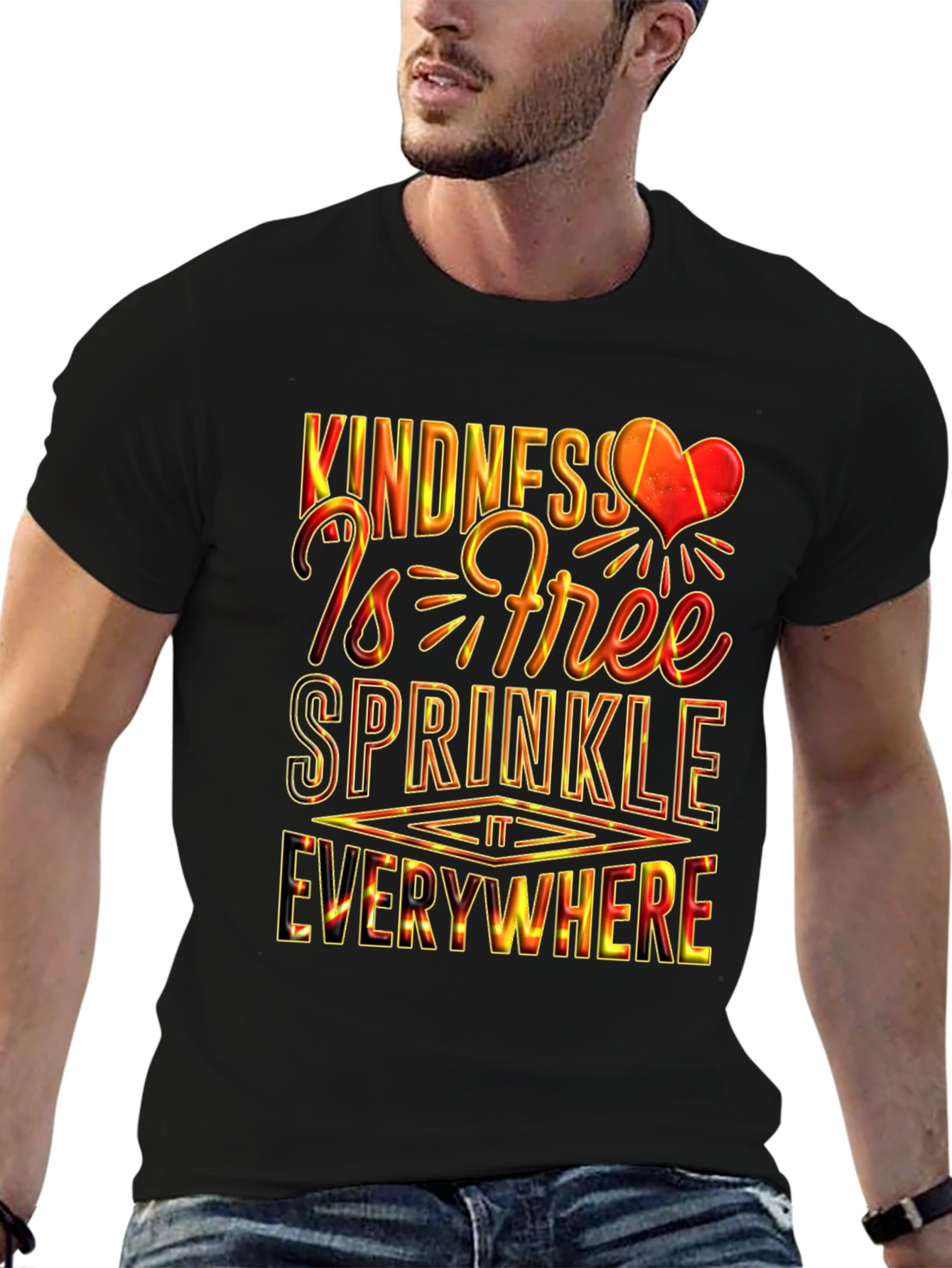 Kindness is Free Graphic T-Shirt