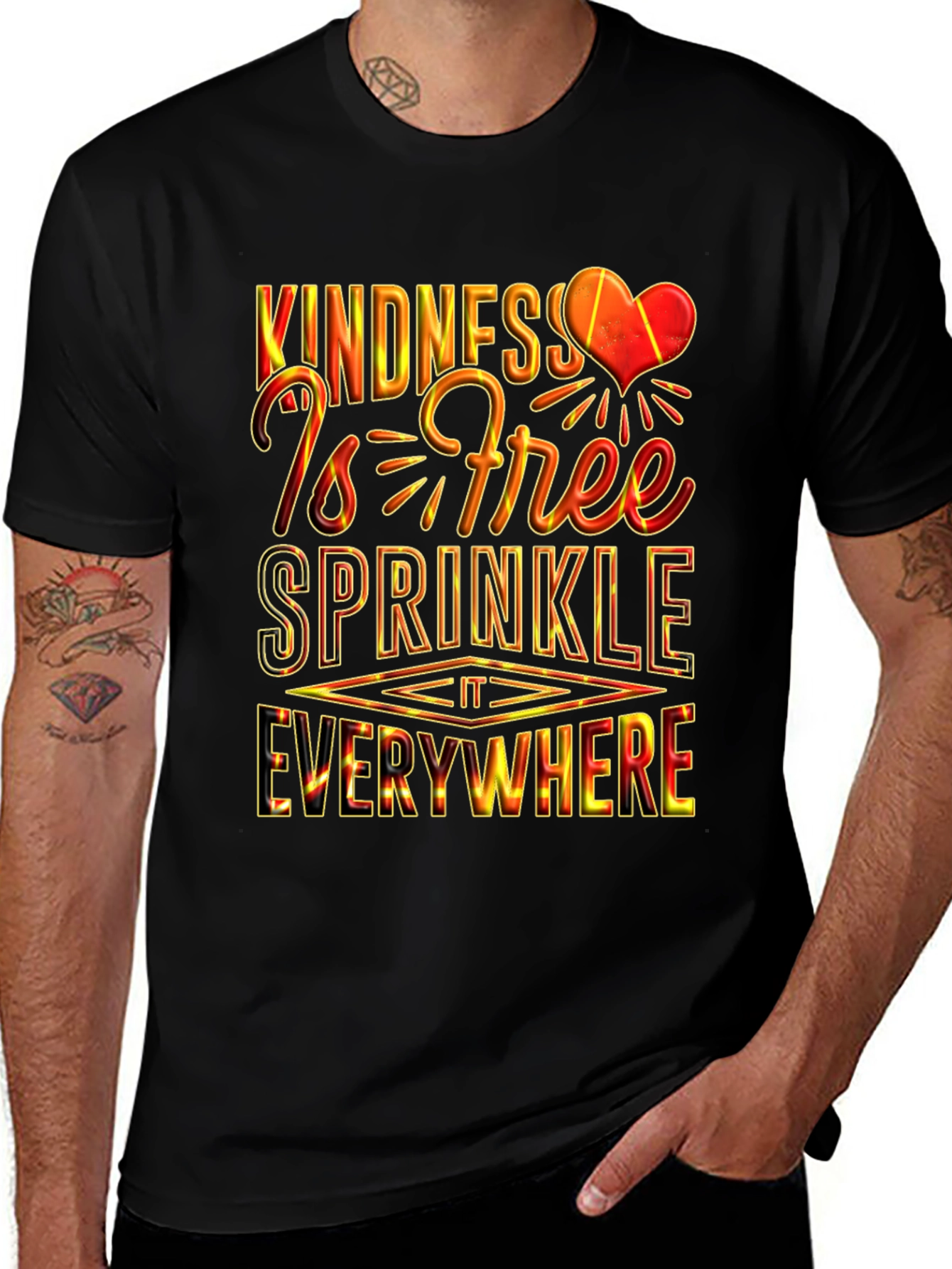 Kindness is Free Graphic T-Shirt