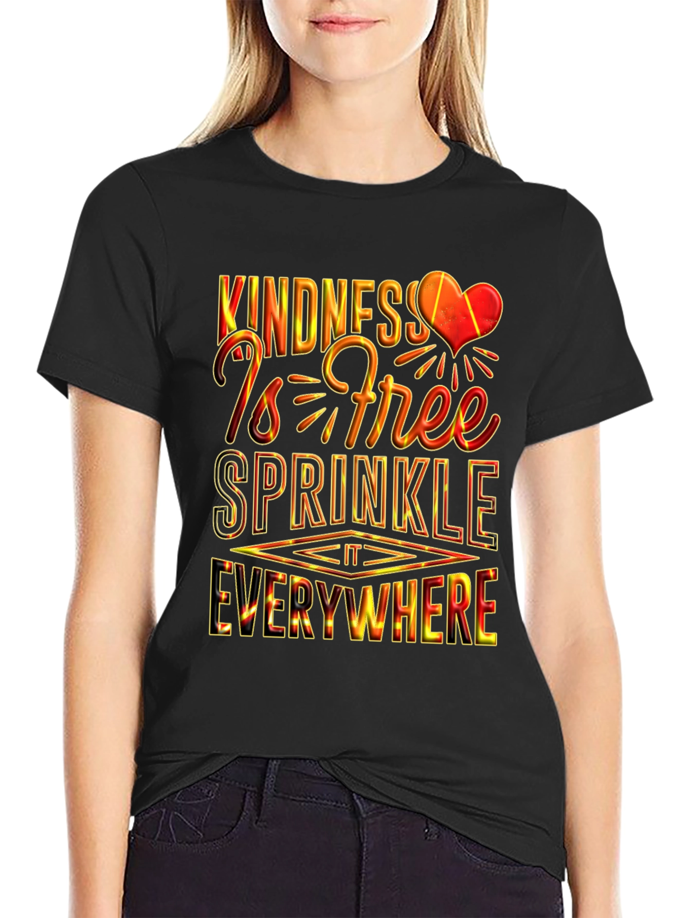 Kindness is Free Graphic T-Shirt