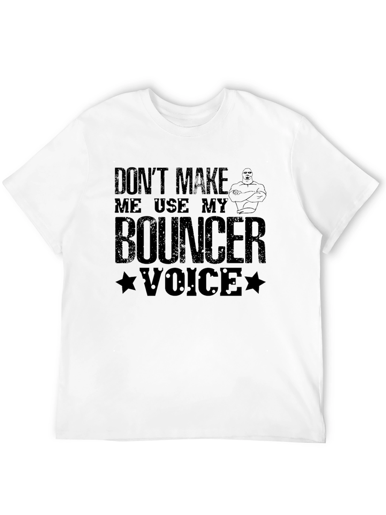 Bouncer Voice Graphic Tee - Black