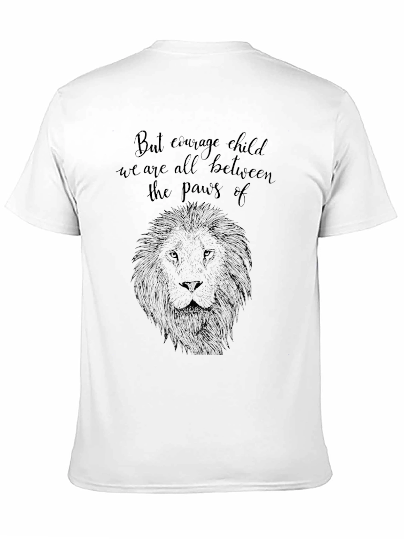 Courage Child Lion Graphic Tee