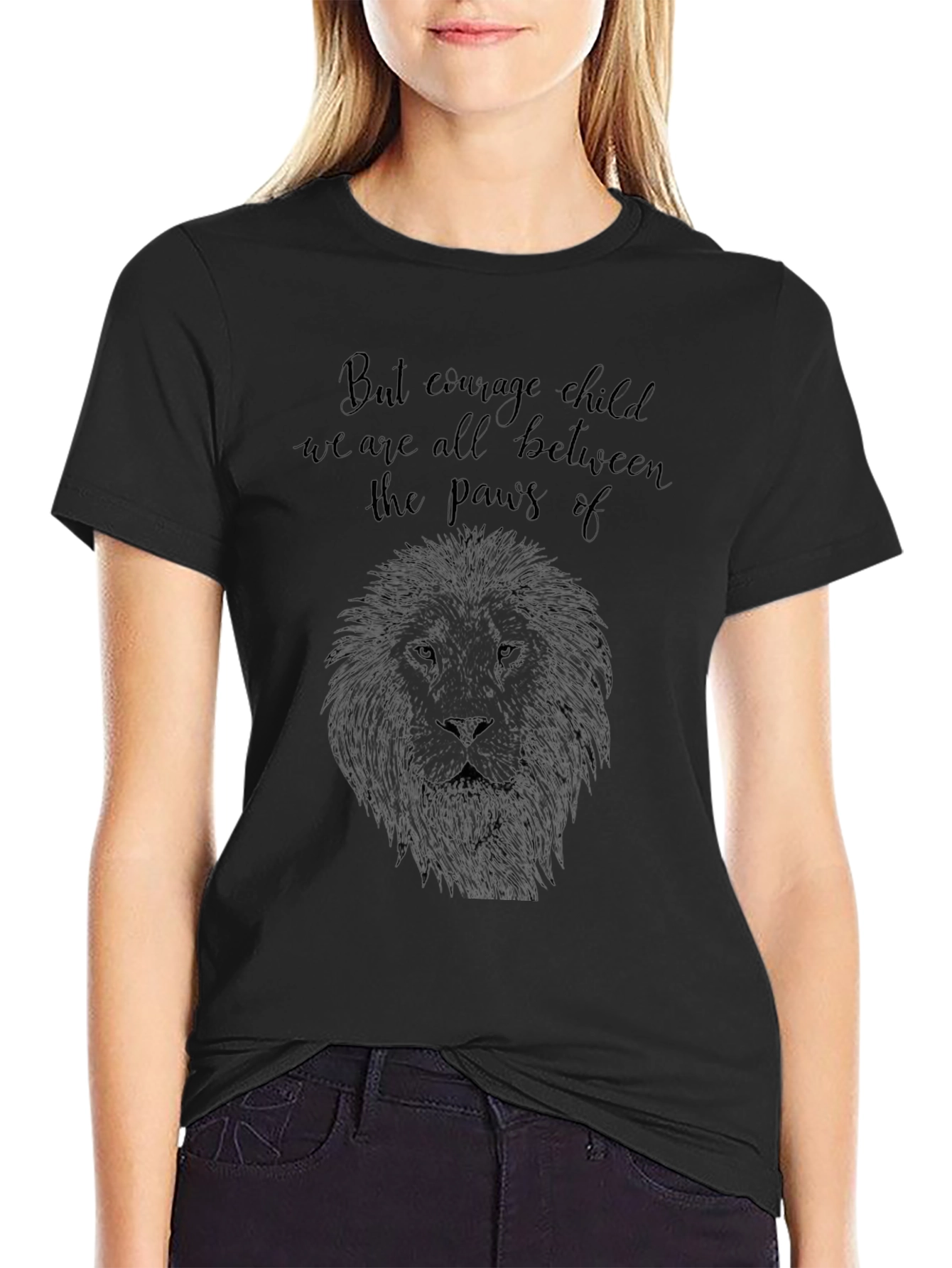 Courage Child Lion Graphic Tee