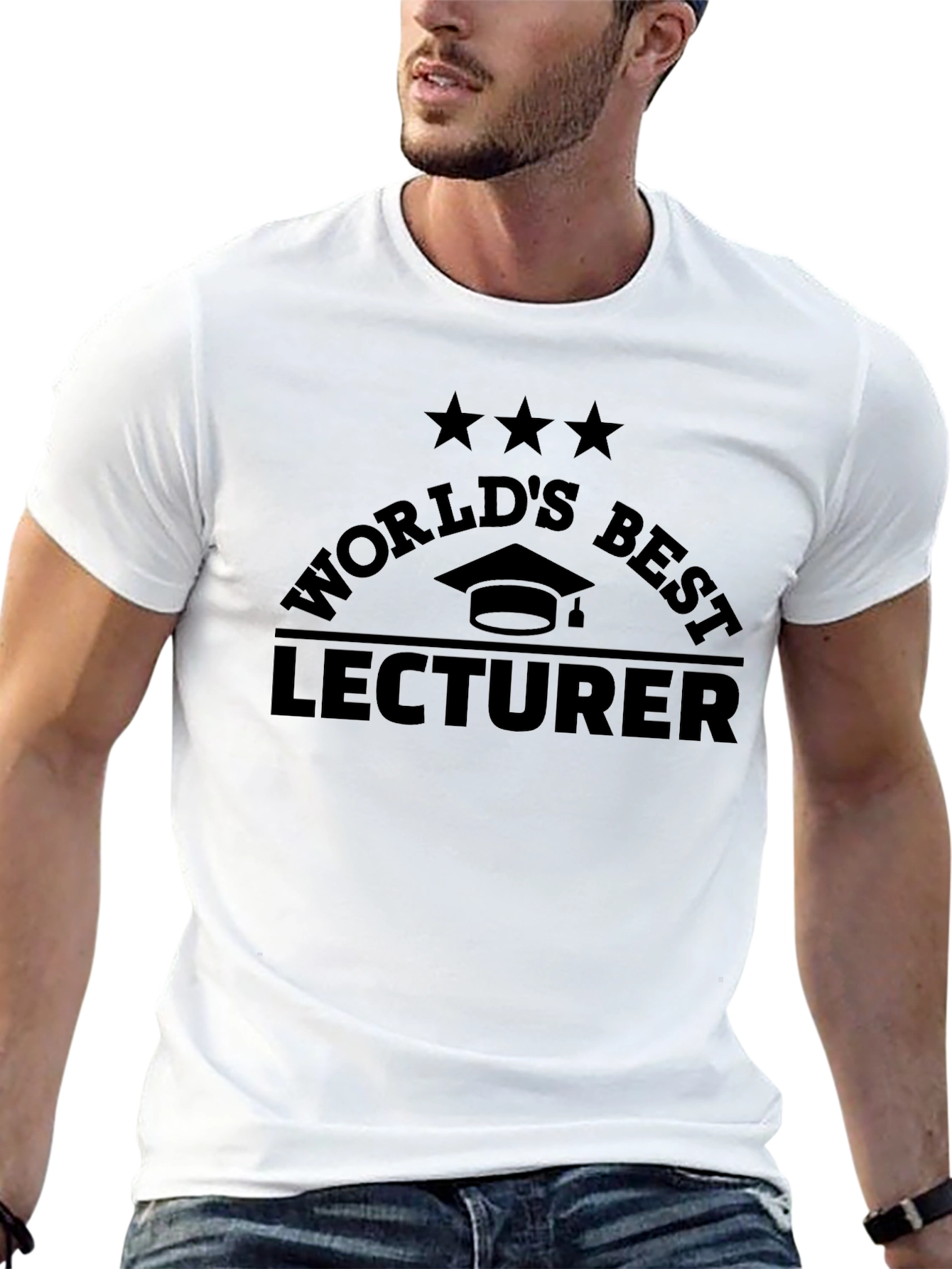 Worlds Best Lecturer Graphic T-Shirt