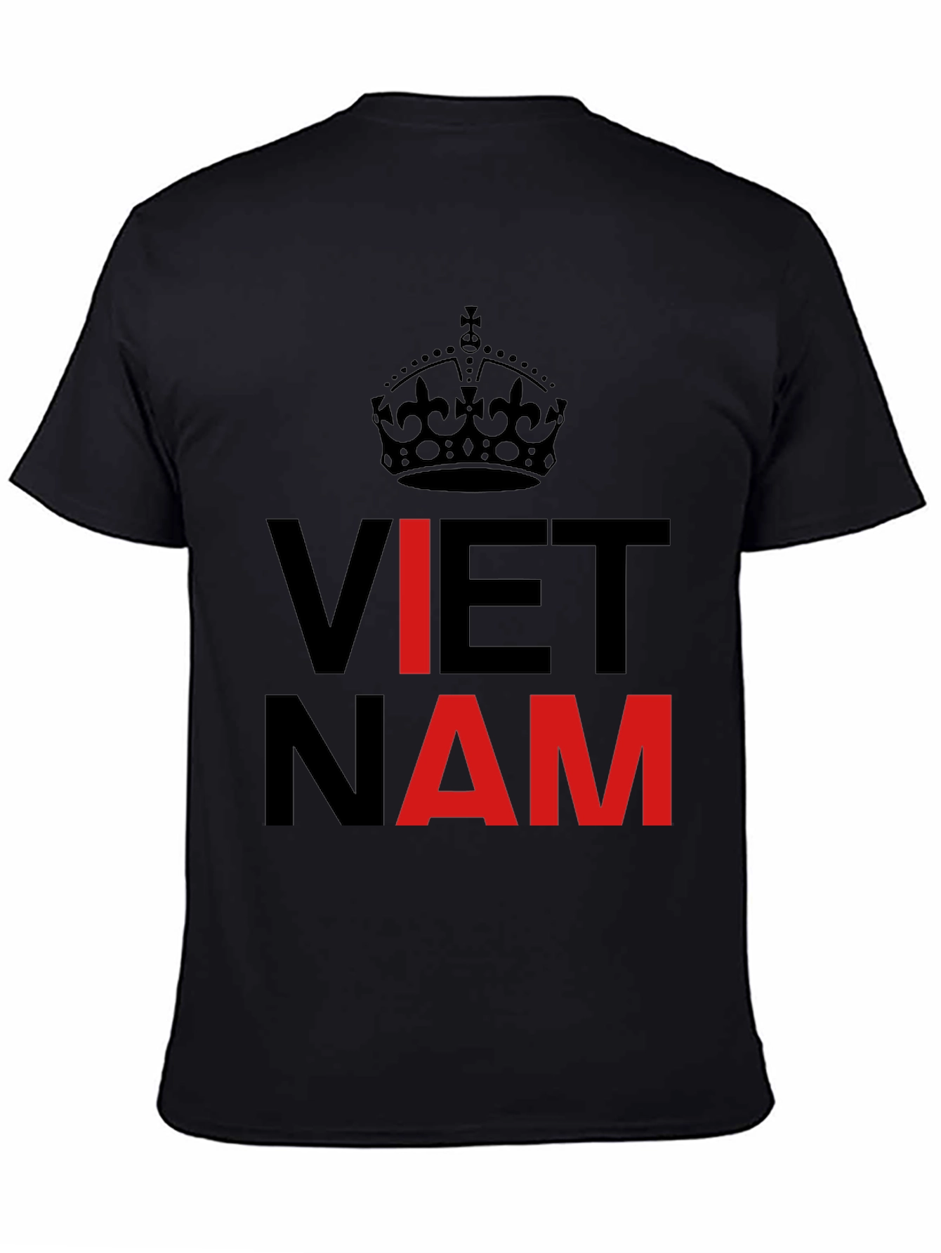 Vietnam T-Shirt Crown Keep Calm Style