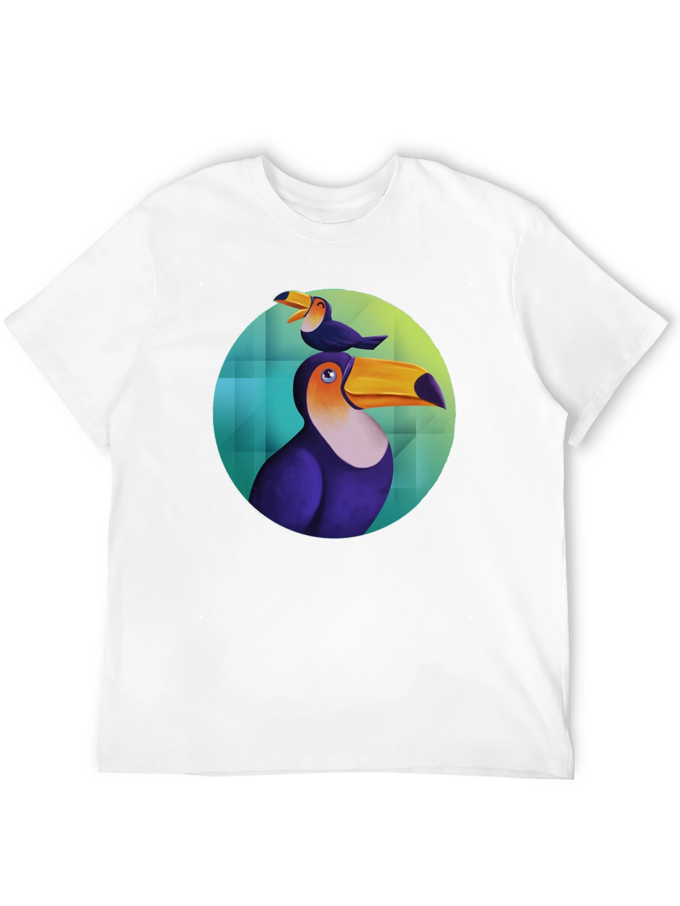 Toucan Graphic Black T-Shirt
