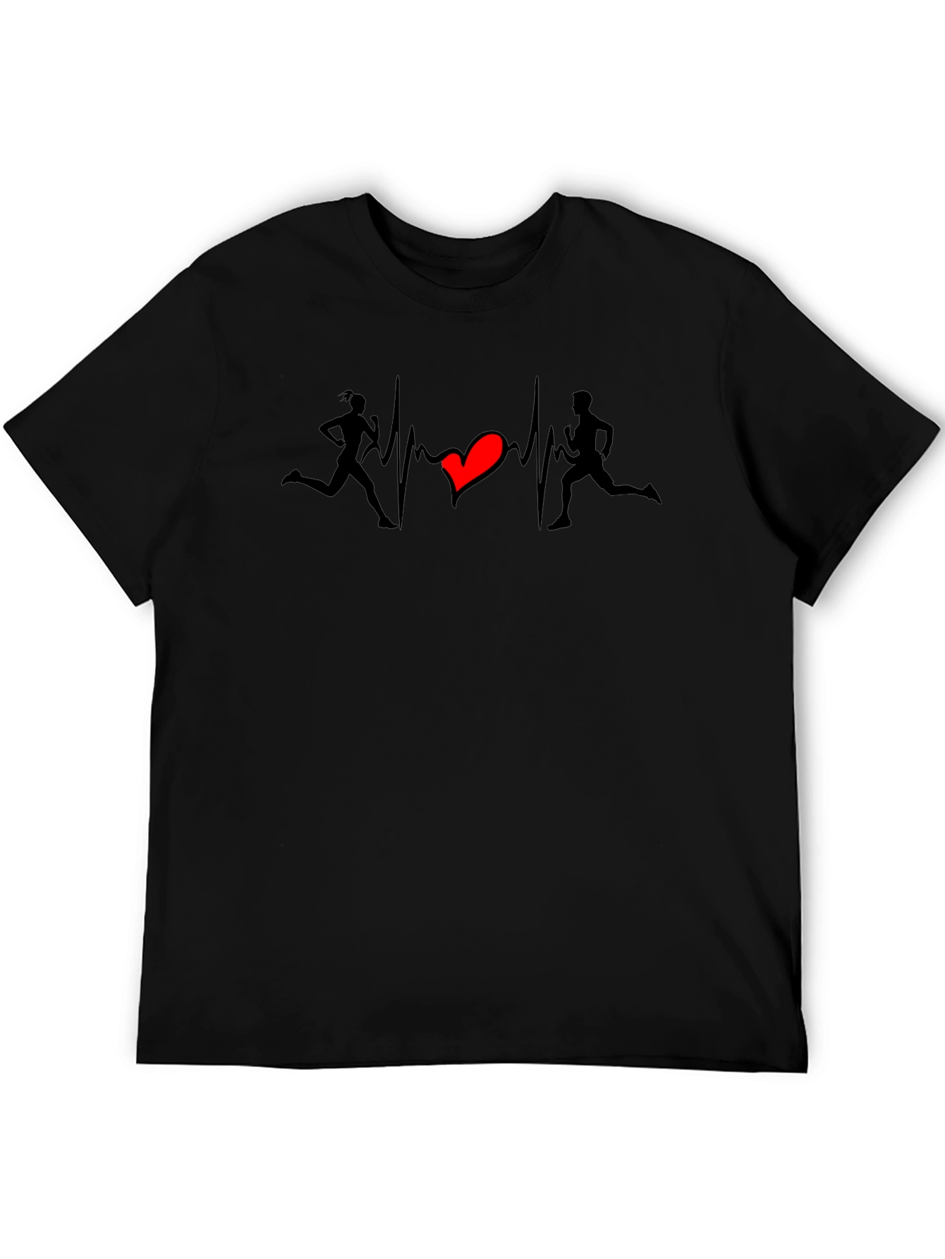Runners Heartbeat Graphic Tee