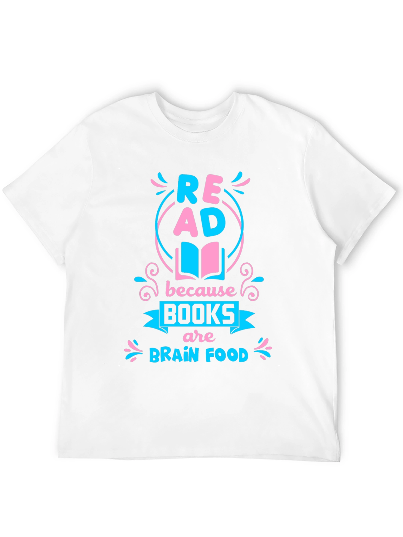 Read Books T-Shirt: Brain Food Graphic Tee